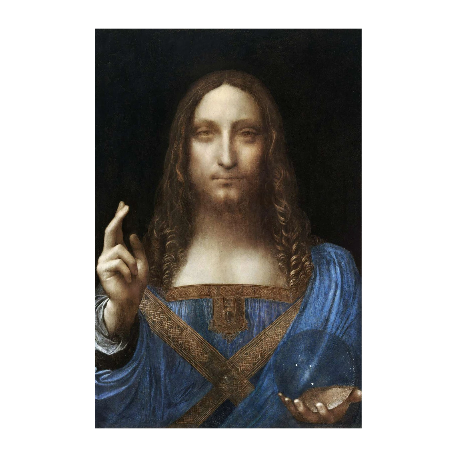 Salvator Mundi Leonardo da Vinci Wall Art