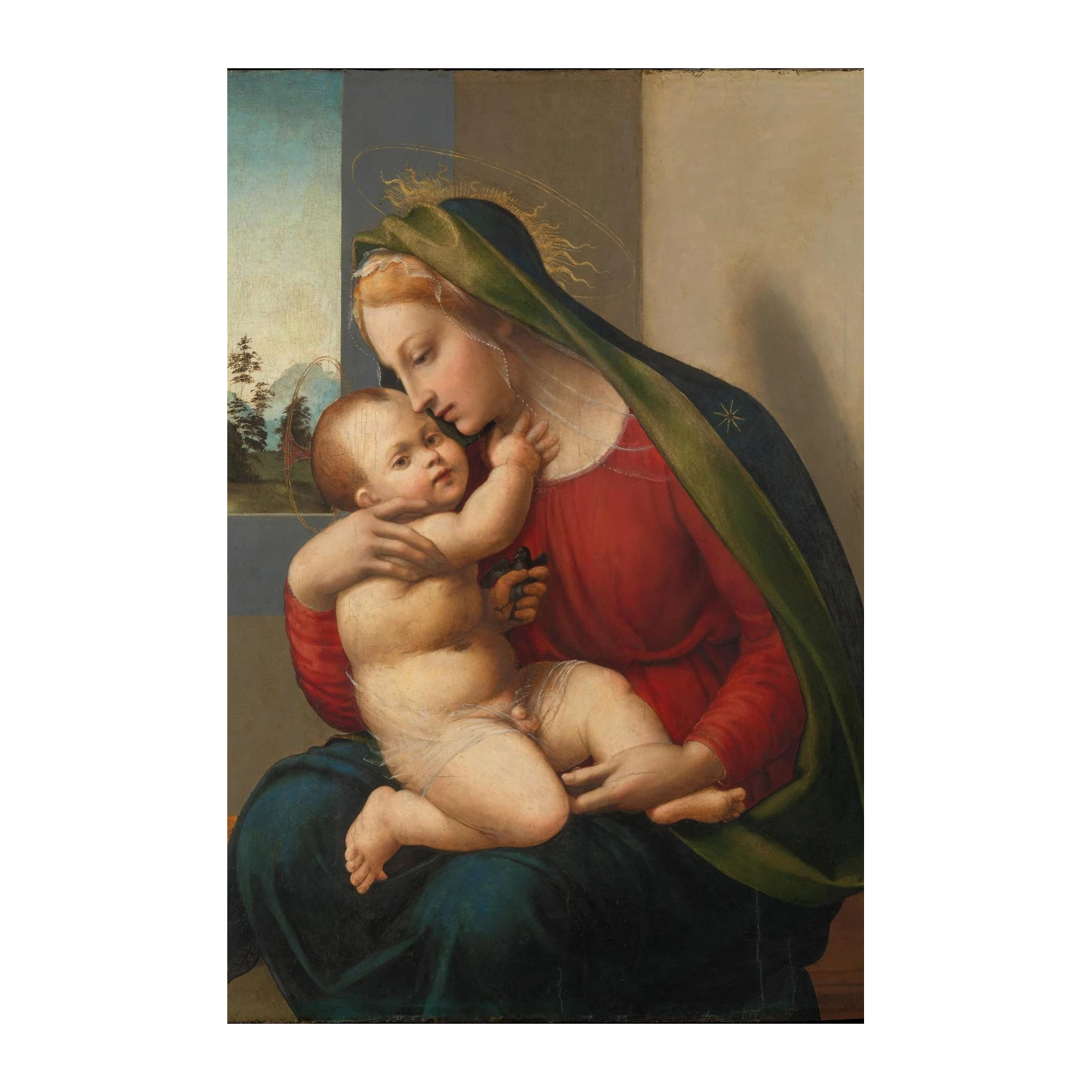 Madonna and Child Renaissance Art Wall Art