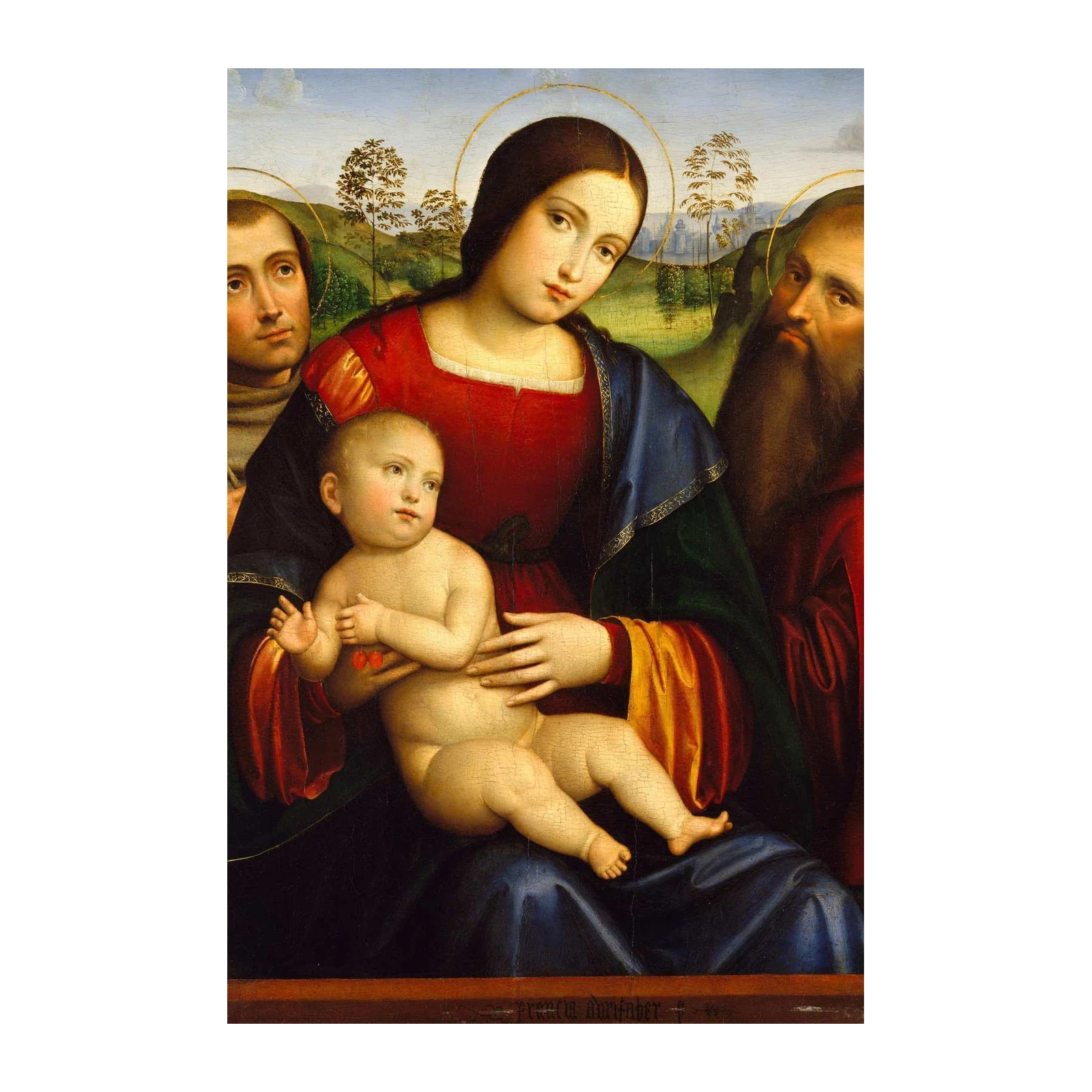 Madonna and Child Renaissance Wall Art