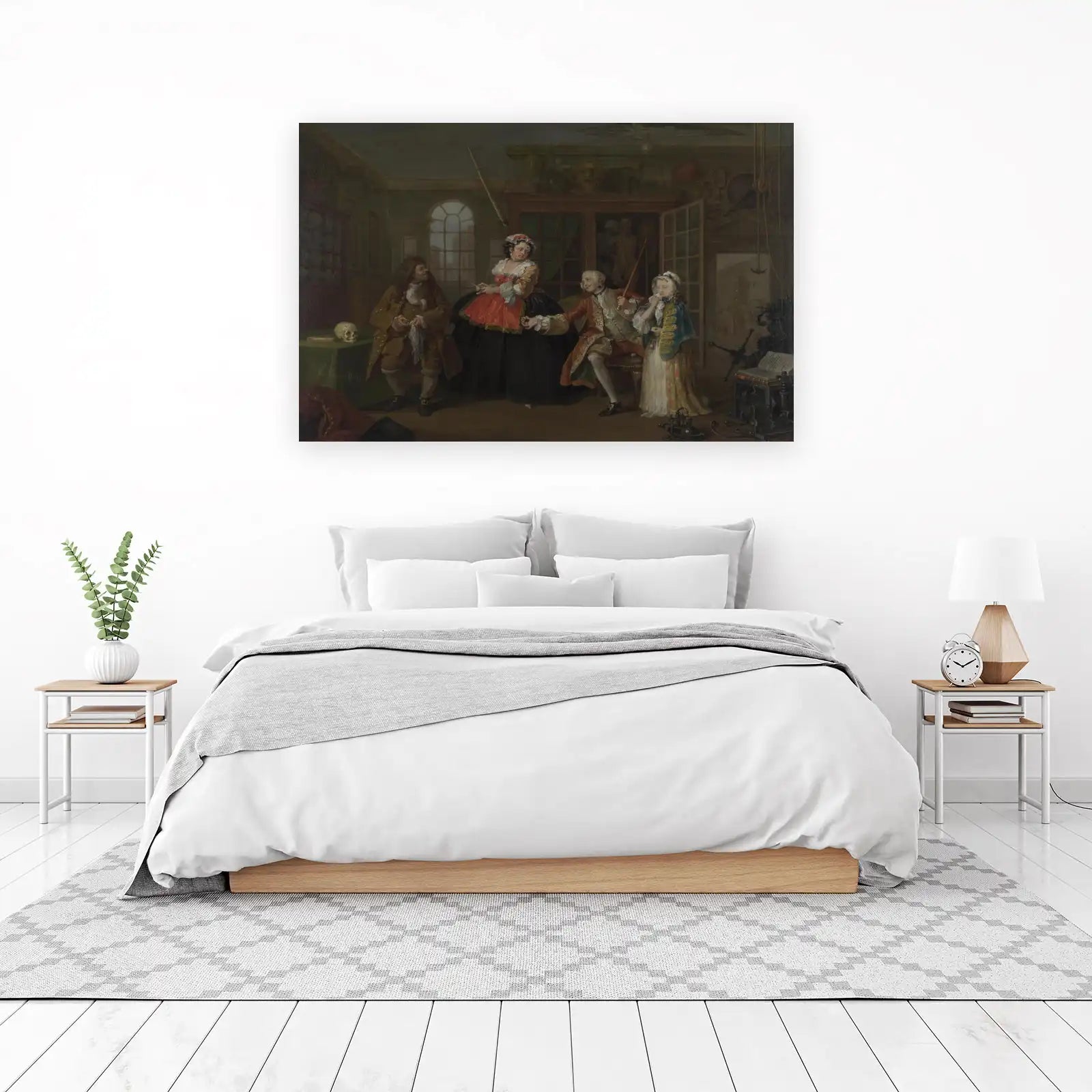 Vintage Scene Wall Art | Antique Art Reproduction