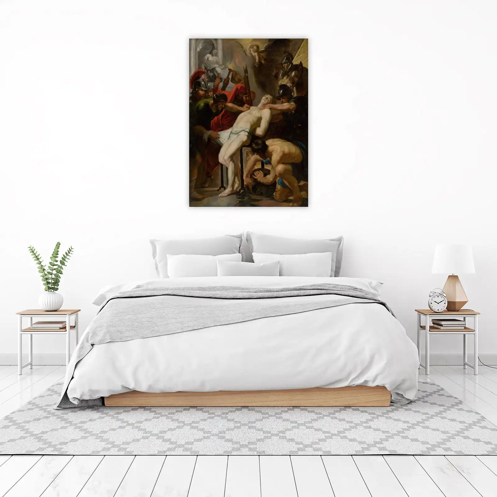 Dramatic Martyrdom Scene Wall Art