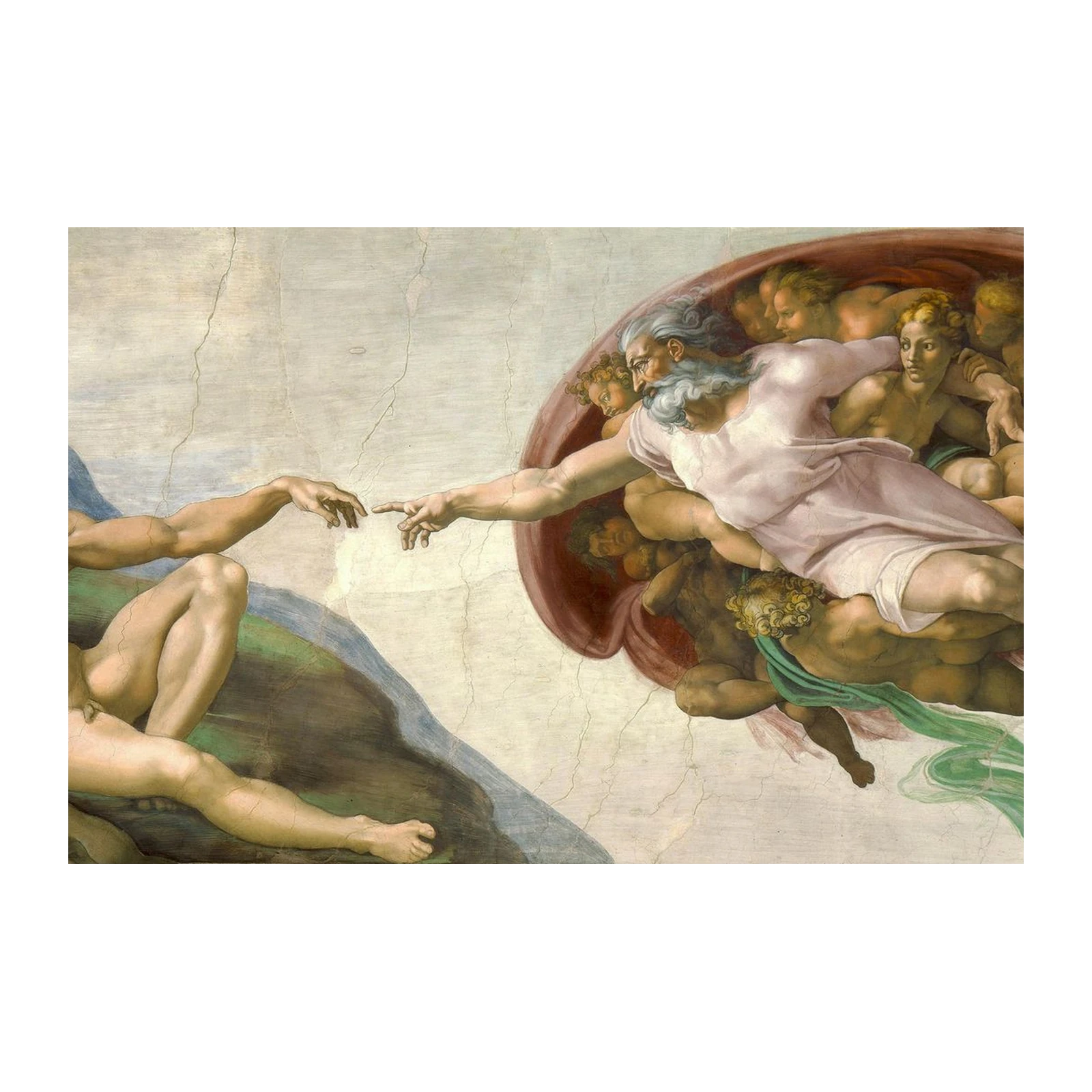 The Creation of Adam Wall Art