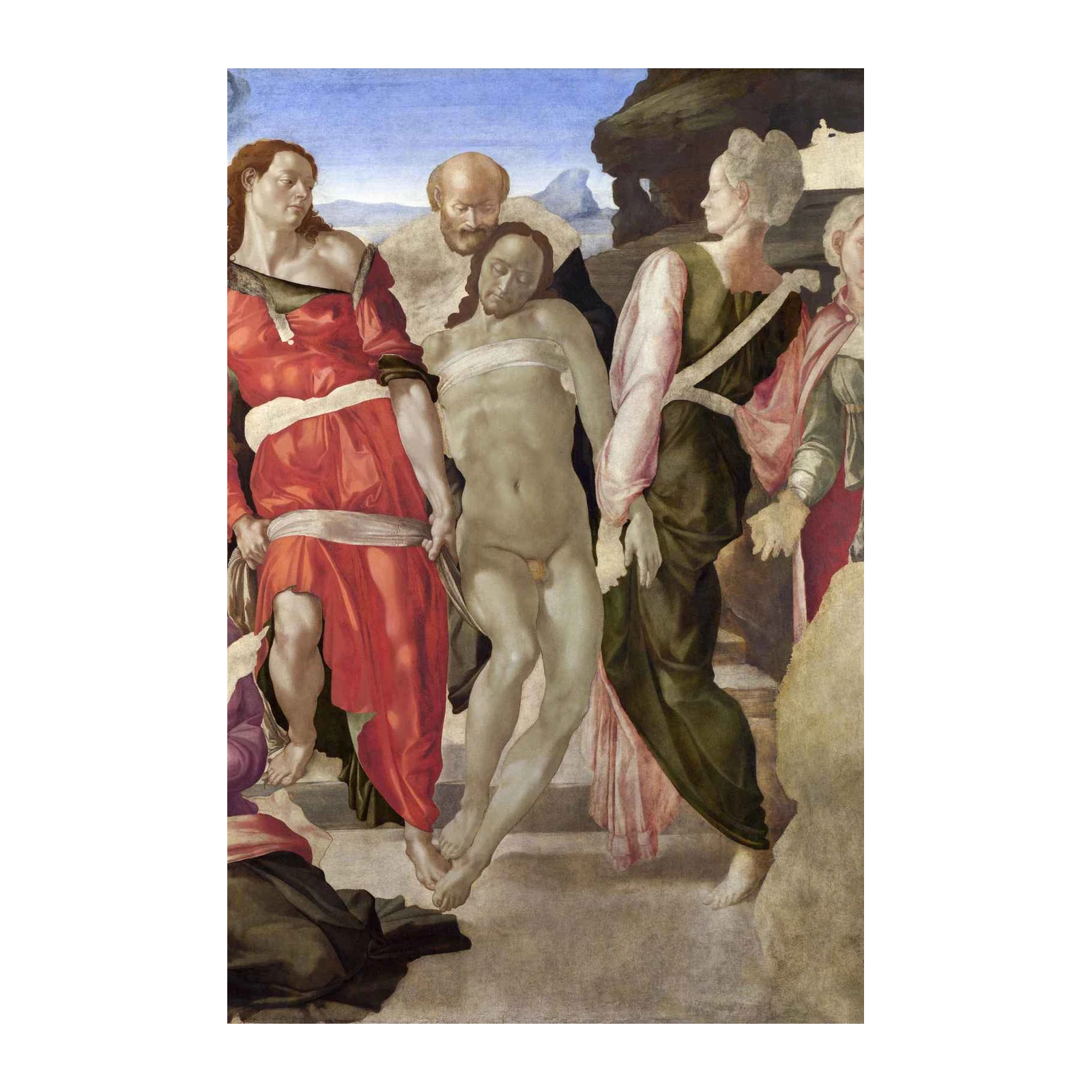Renaissance Masterpiece Lamentation Wall Art