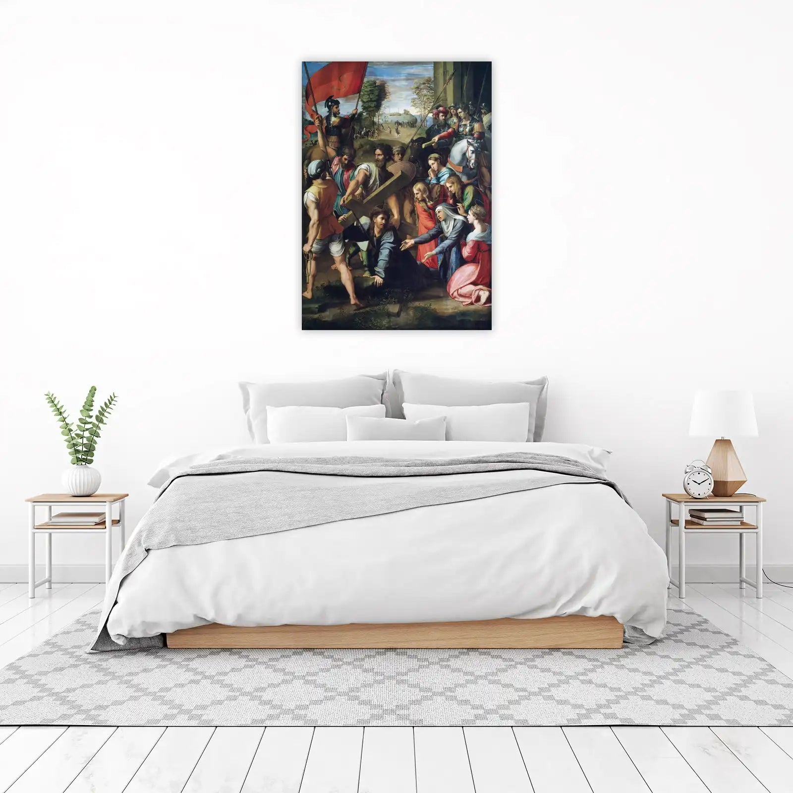 Via Dolorosa Jesus Christ Religious Wall Art