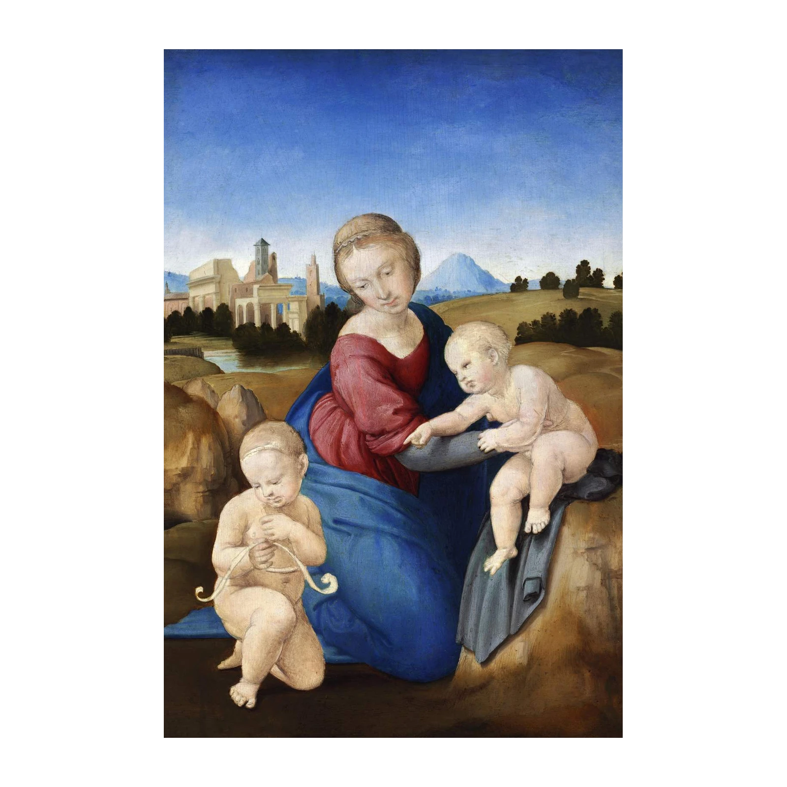 Madonna and Child Classical Art Wall Art