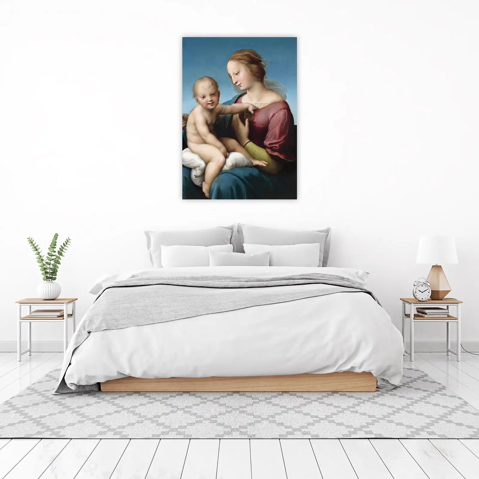Madonna and Child by Raphael Wall Art