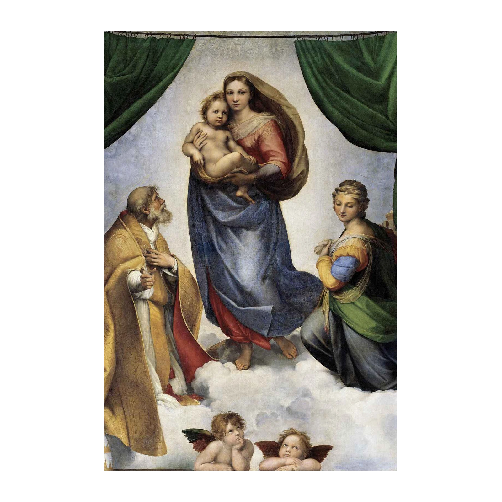 Madonna and Child Renaissance Masterpiece Wall Art
