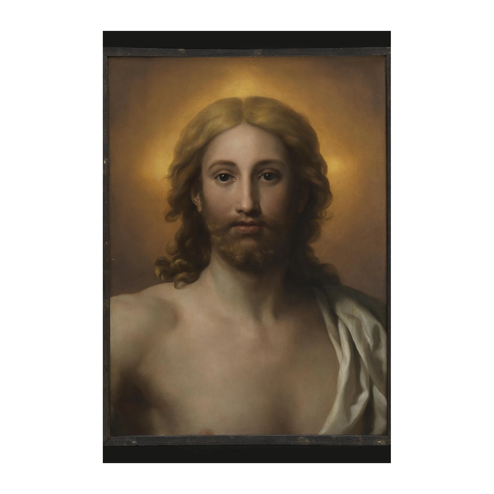 Serene Jesus Portrait Wall Art for Faith