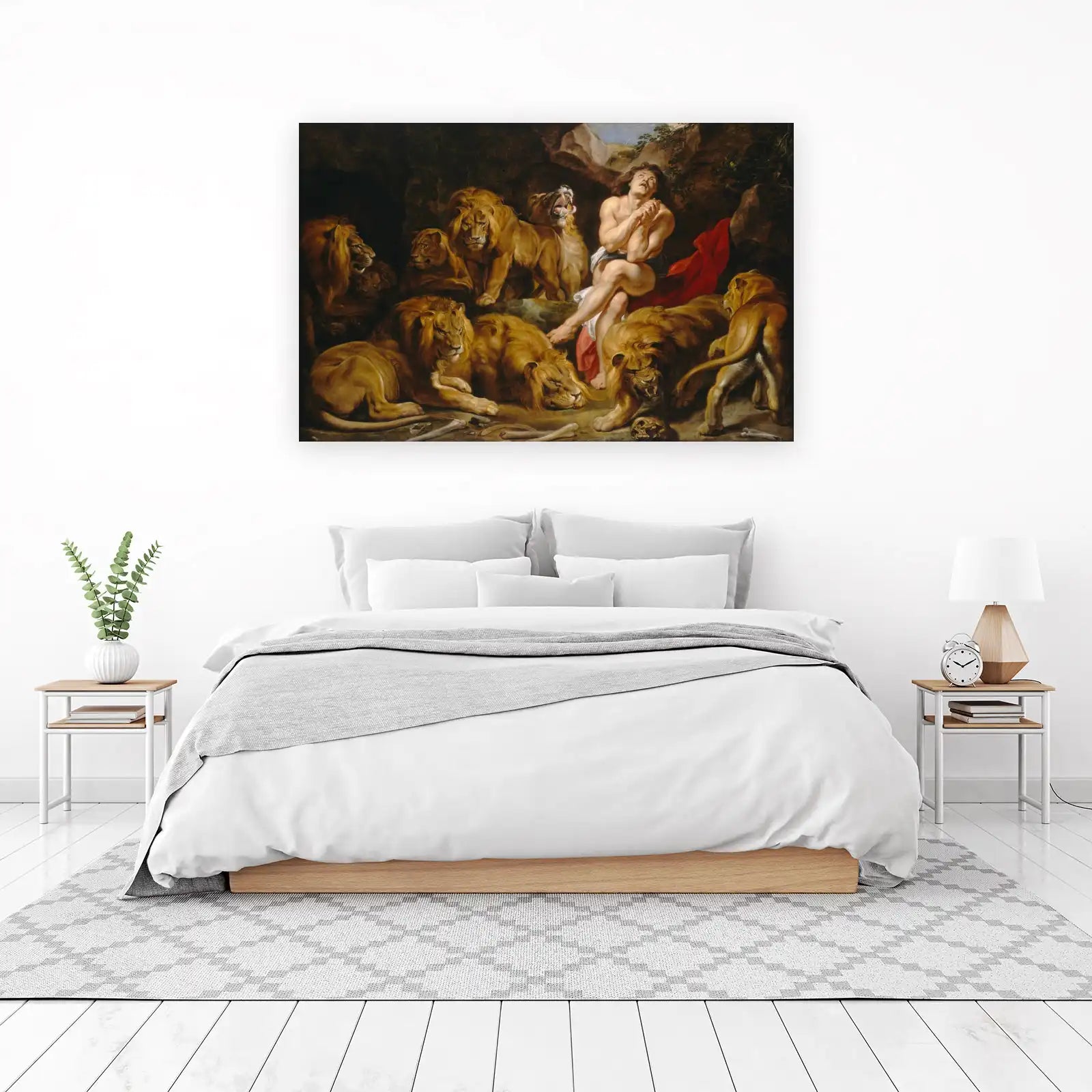 Saint Daniel in the Lions' Den Wall Art