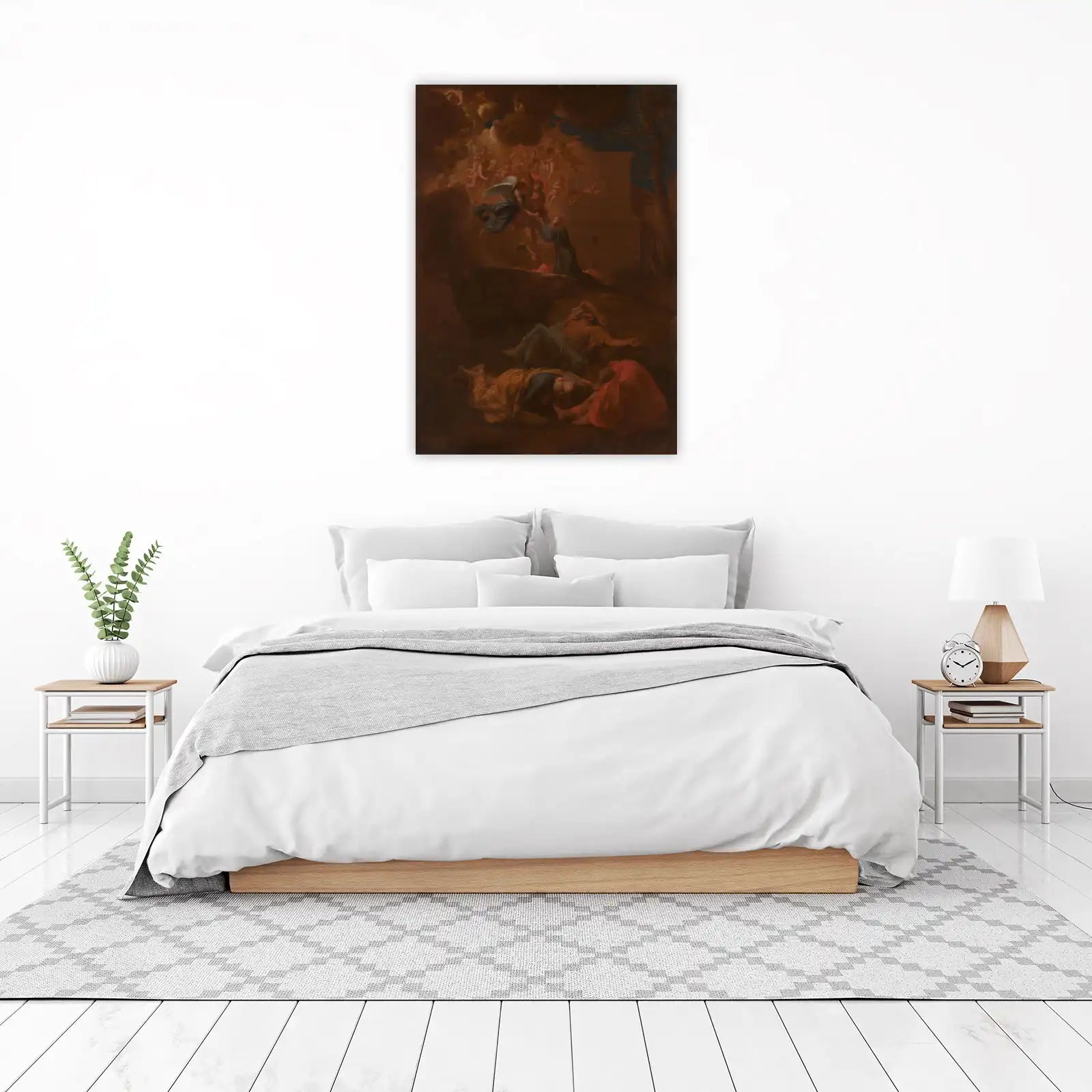 Angelic Vision Baroque Religious Wall Art