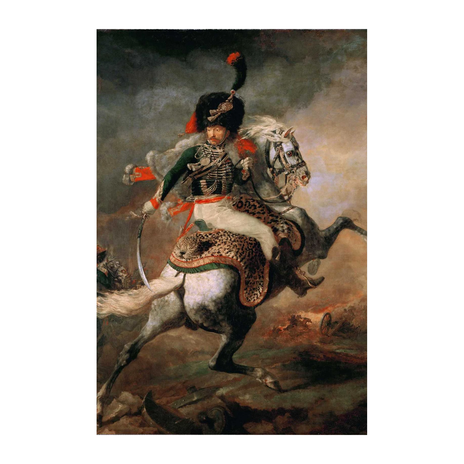 Historical Cavalry Charge Wall Art