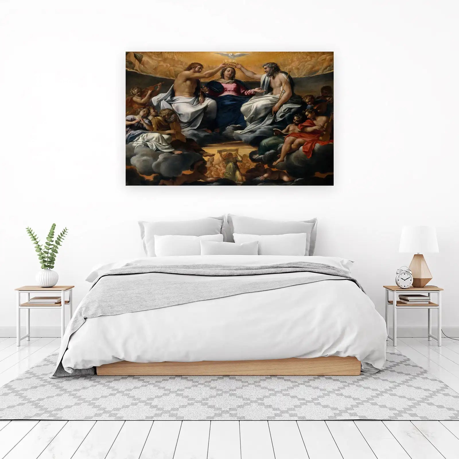 Coronation of the Virgin Classical Art Wall Art