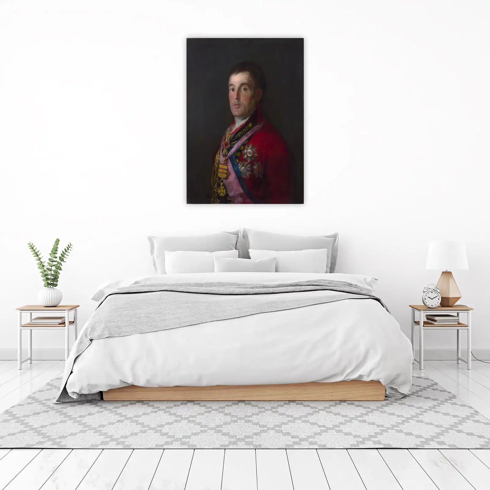 Regal Portrait of a Commander Wall Art