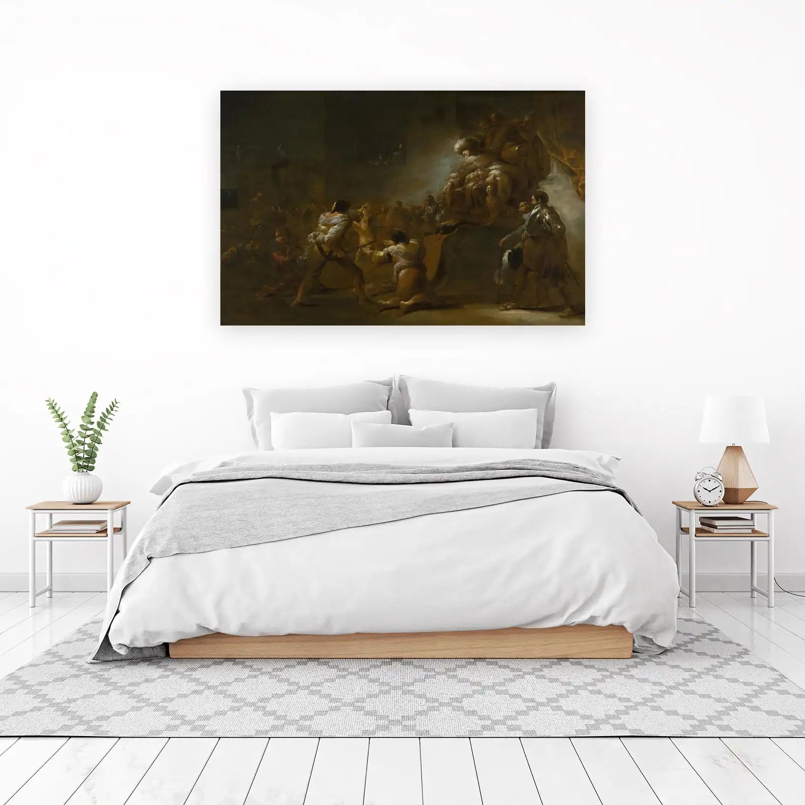 Dramatic Historical Scene Wall Art