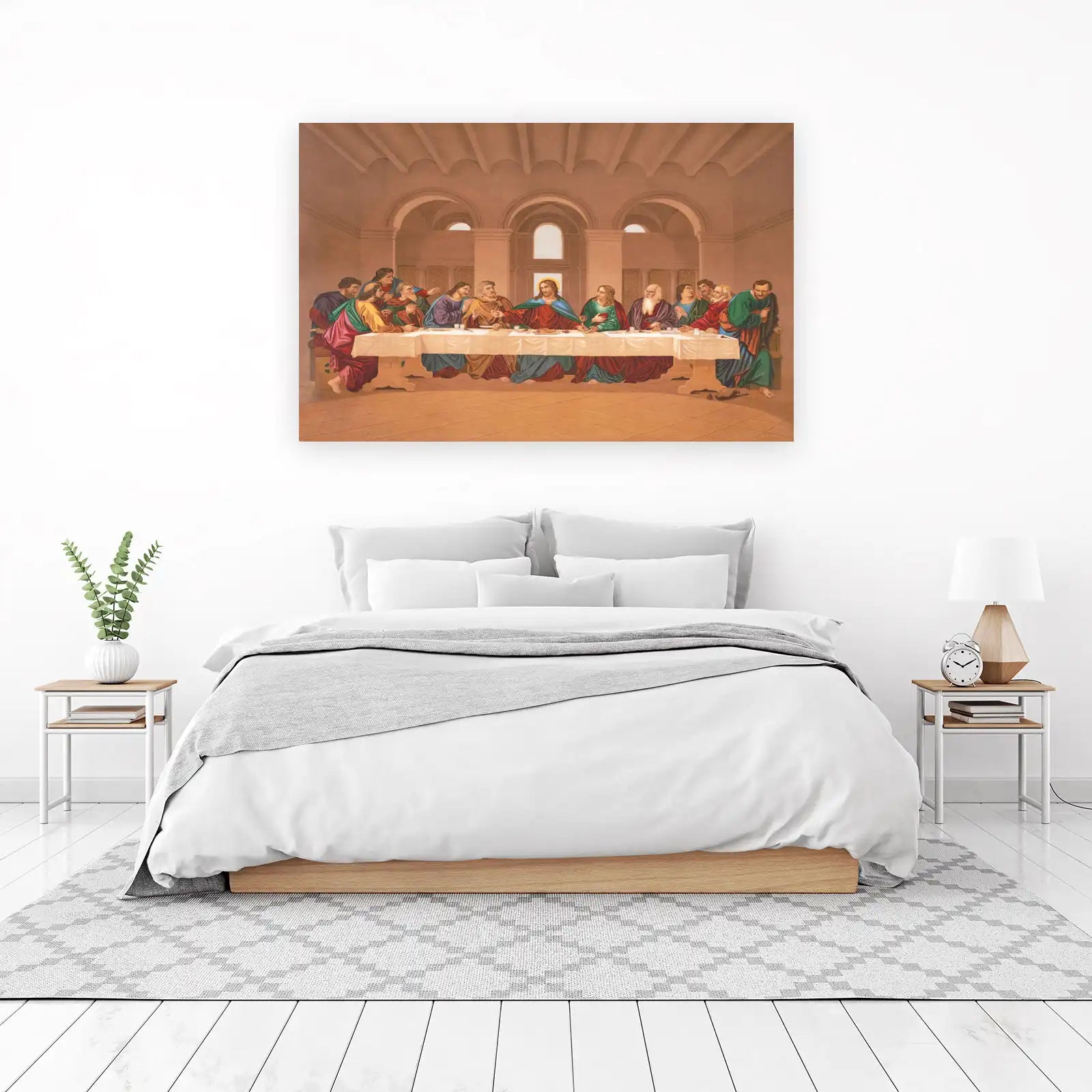 Divine Feast: Last Supper Religious Wall Art