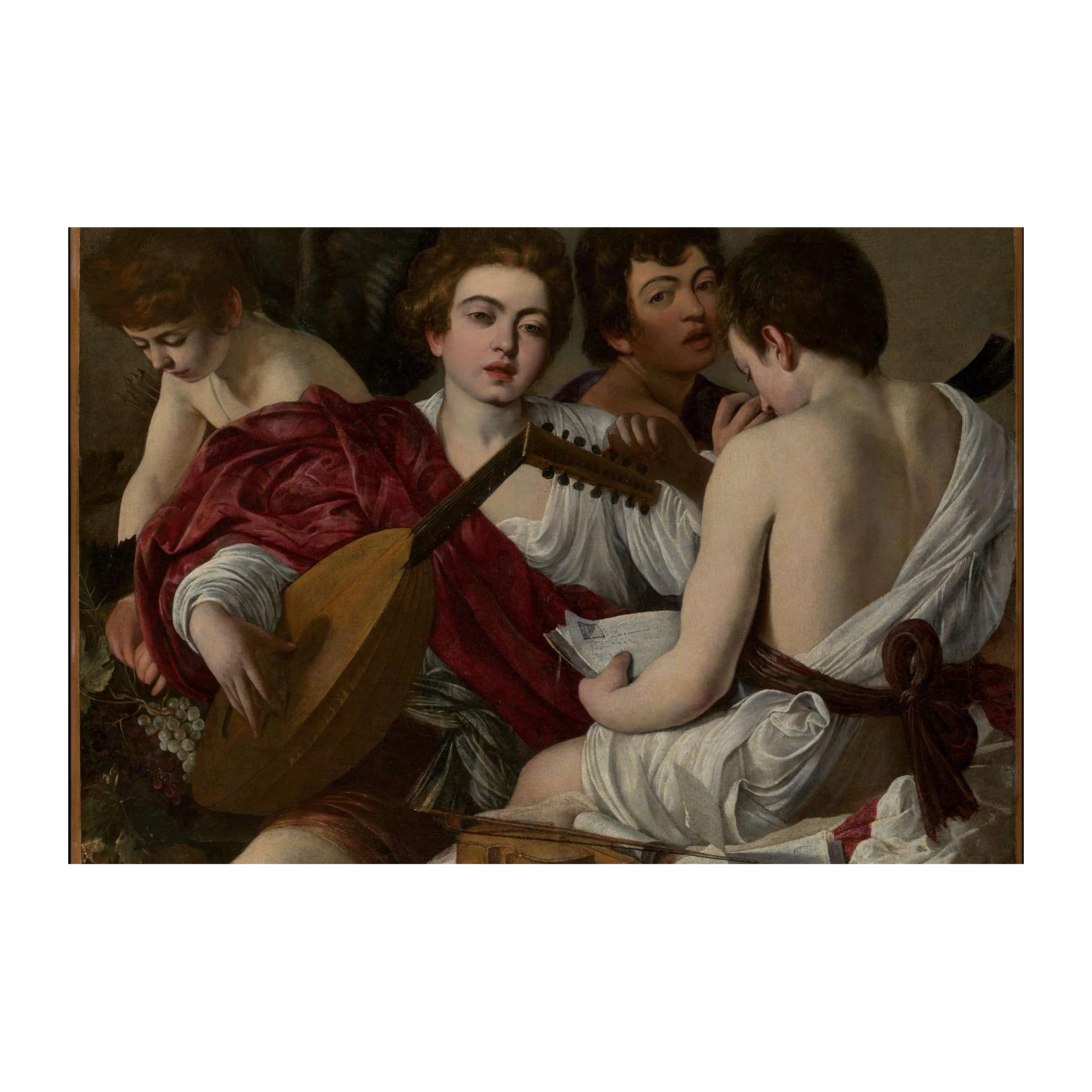 Baroque Music & Cherub Wall Art