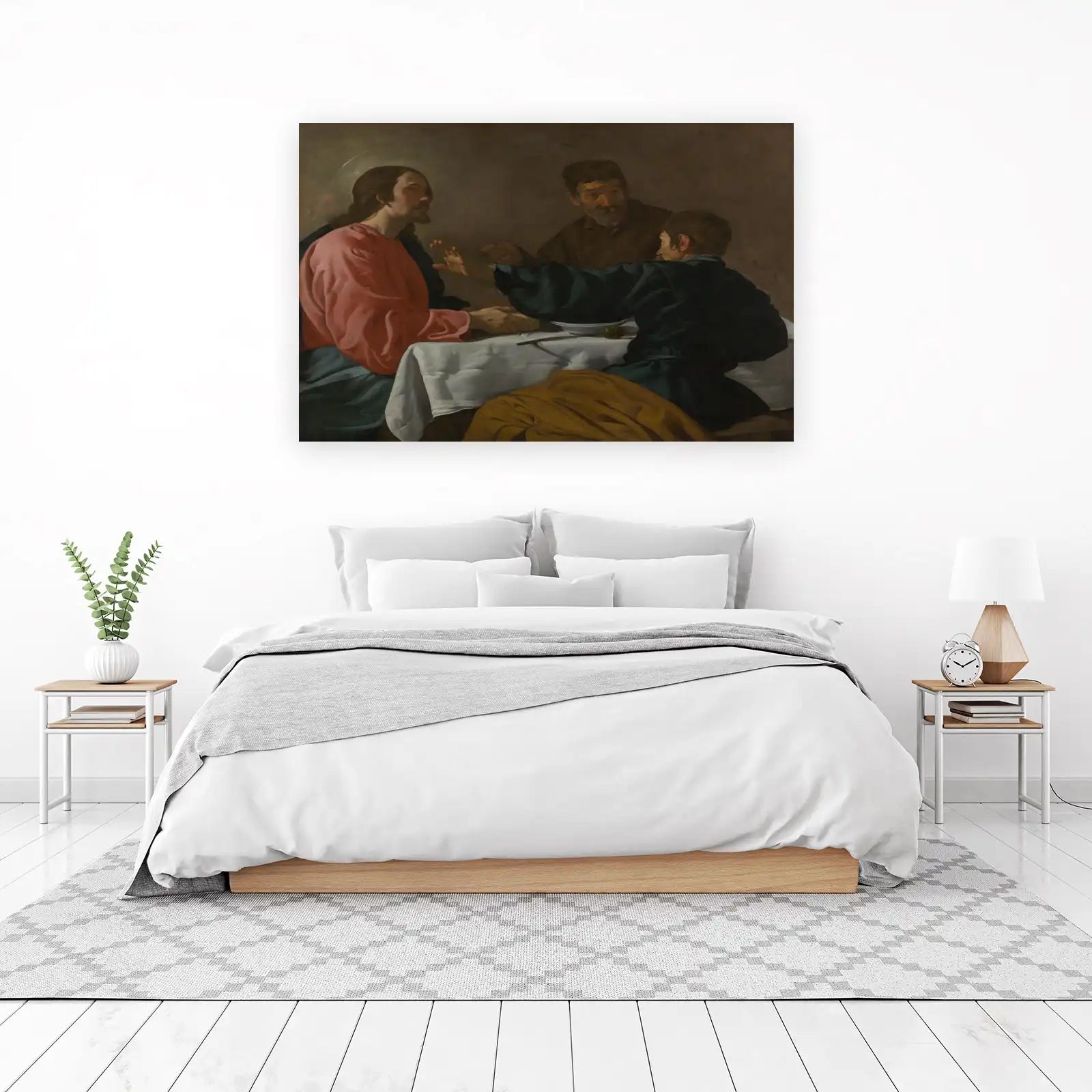 Biblical Scene Jesus Supper Wall Art
