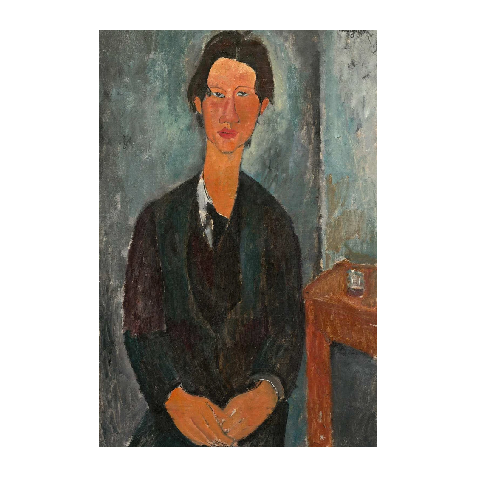 Modigliani Portrait Amadeo Portrait Wall Art