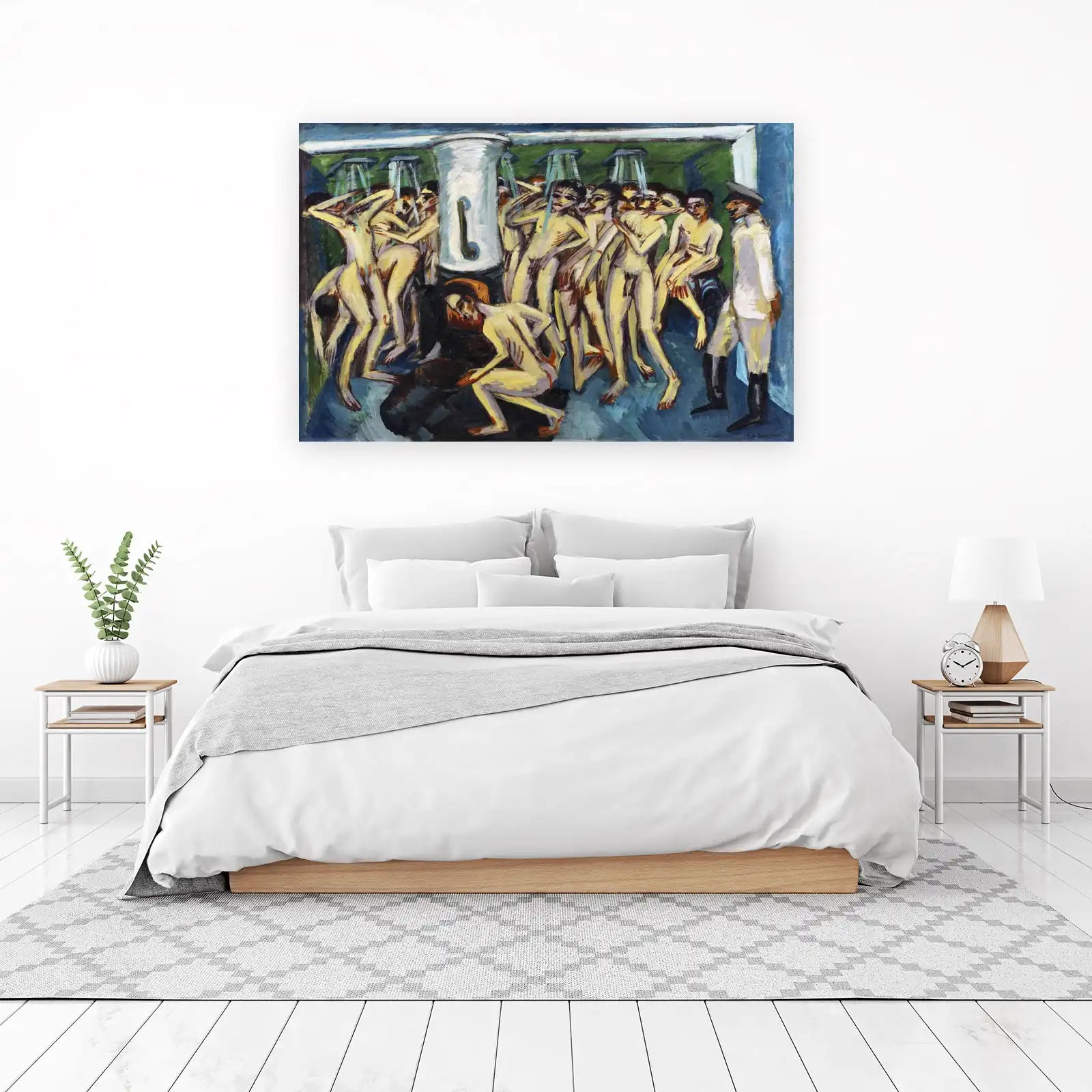 German Expressionist Art Print - Bold Figures Wall Art