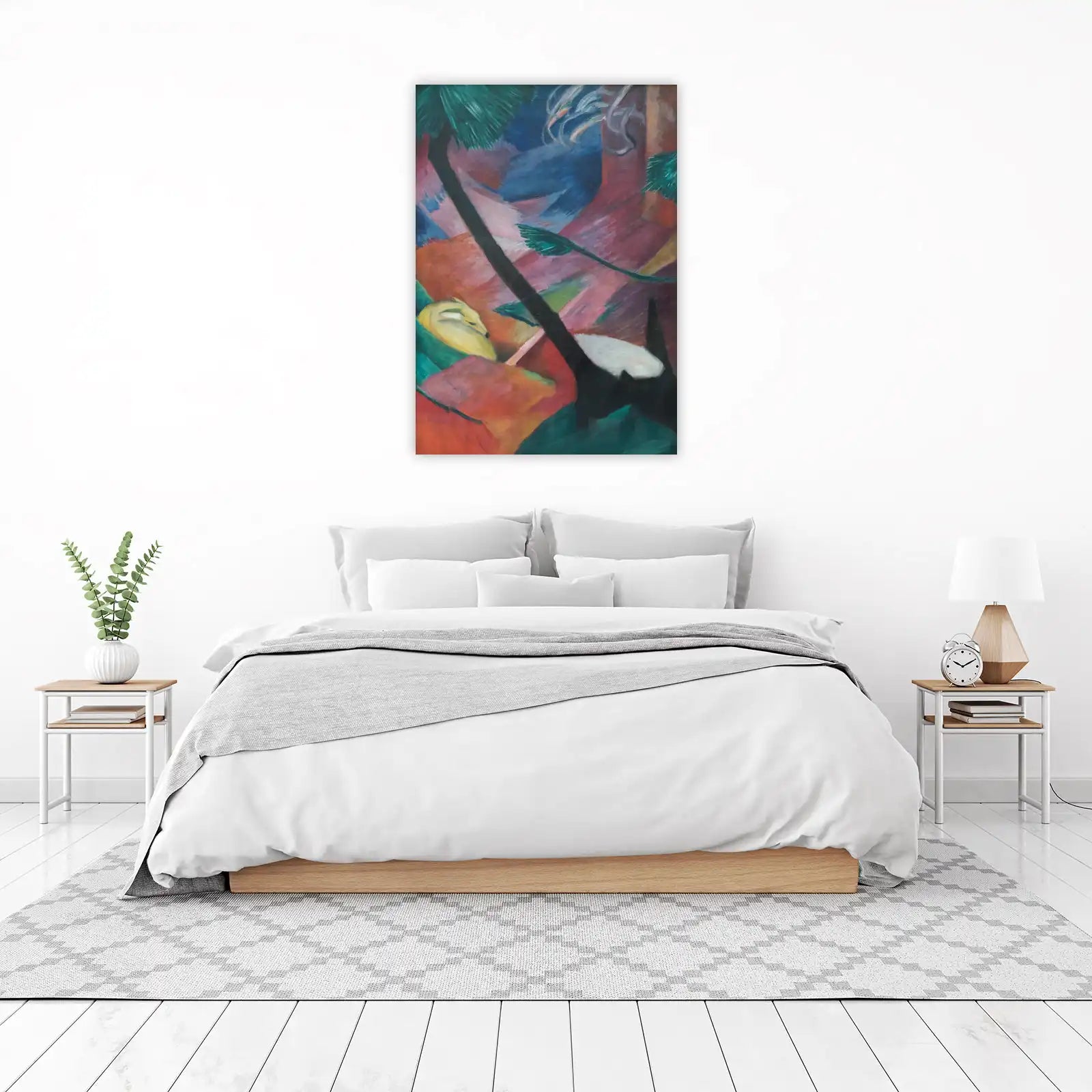 Vibrant Expressionist Animal Wall Art