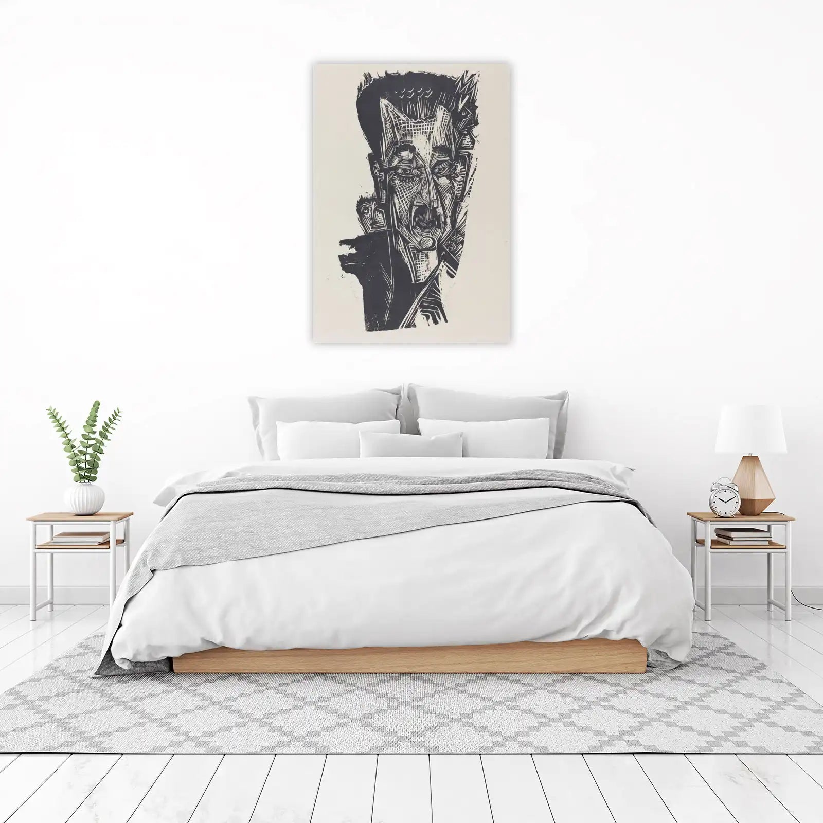 Expressionist Portrait Wall Art Wall Art
