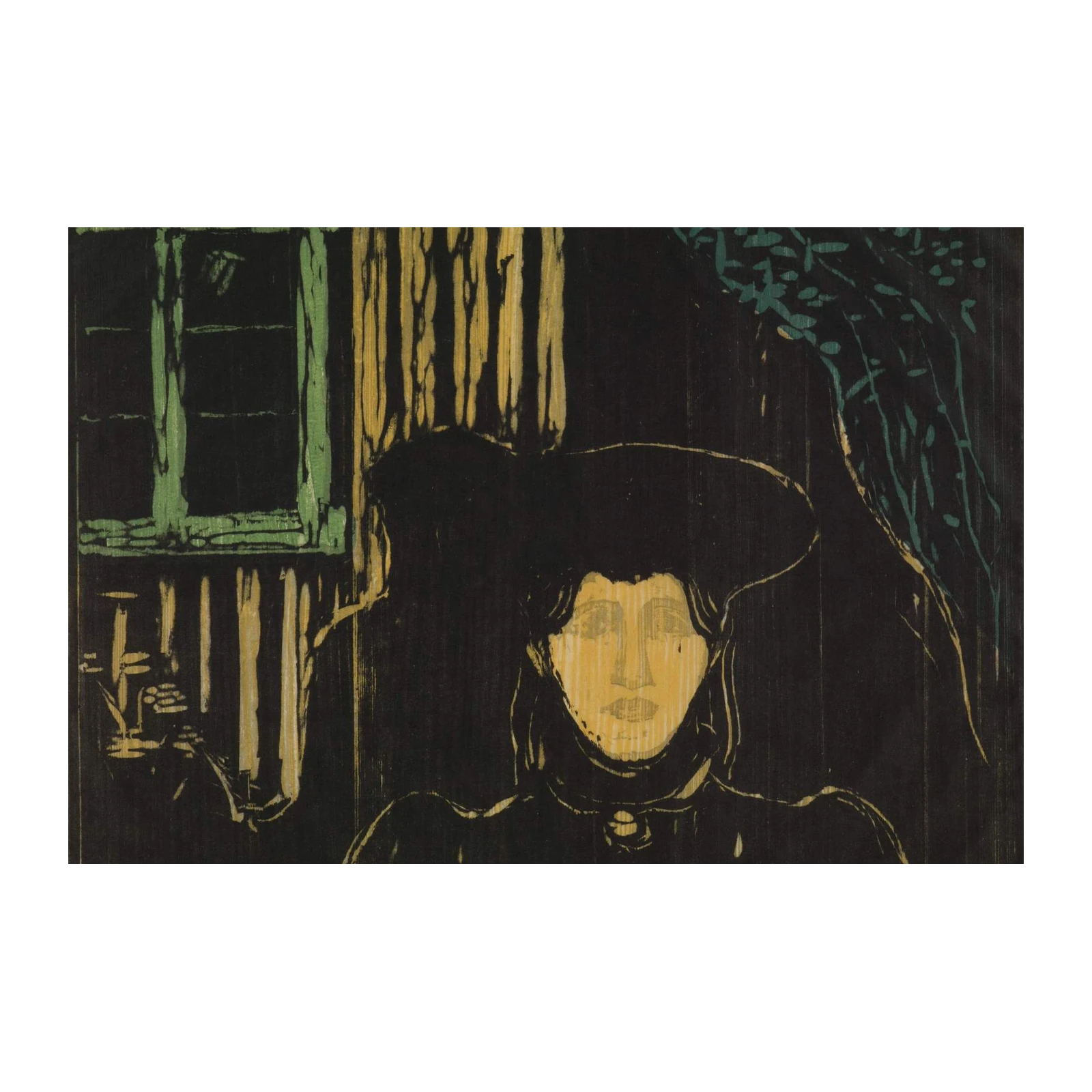 Haunting Portrait of a Woman Wall Art