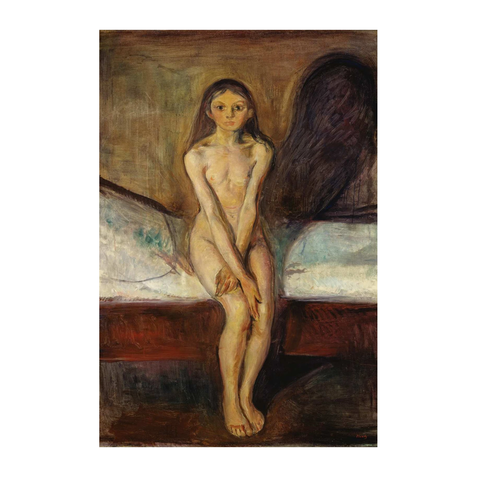 Enchanting Nude Figure Expressionist Wall Art