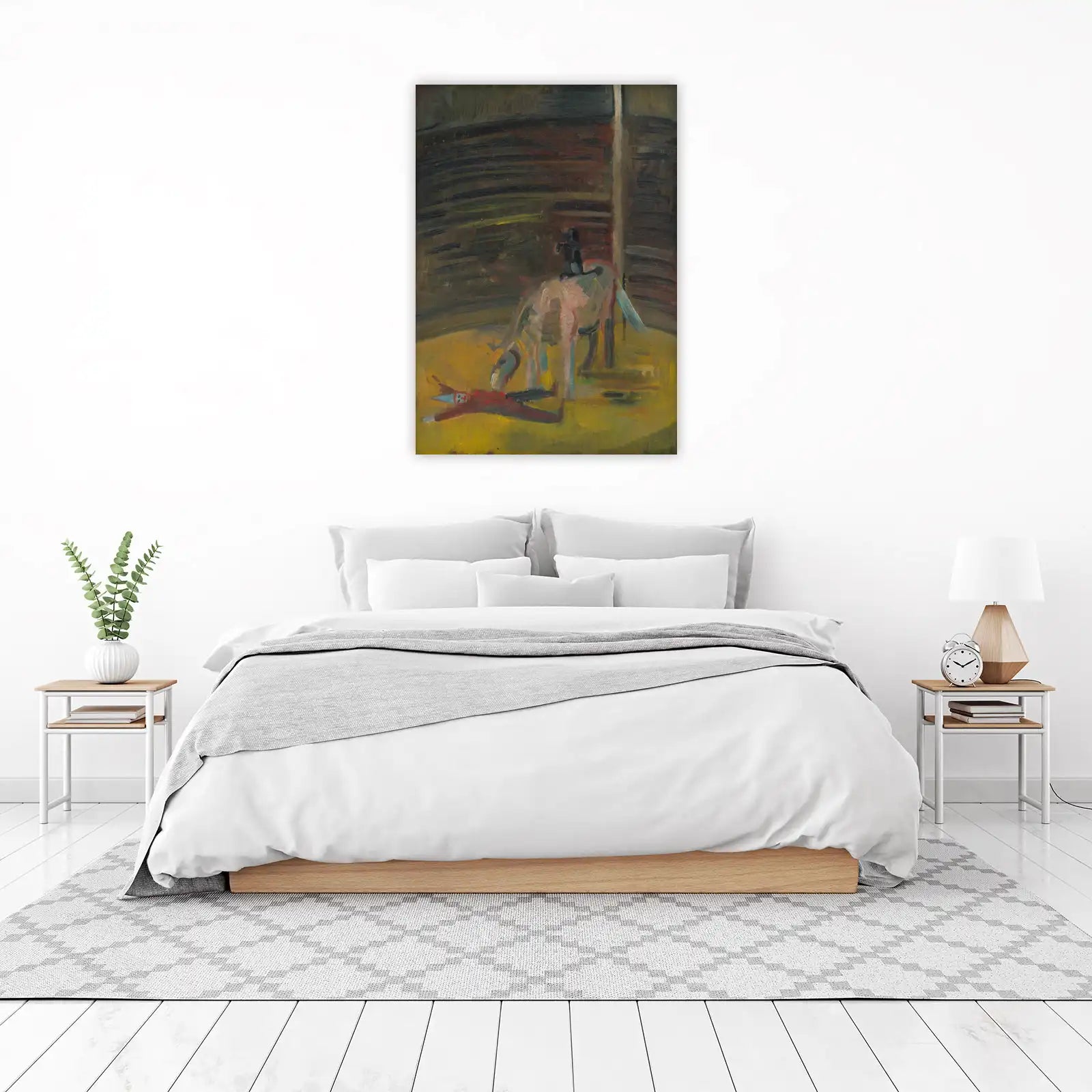Dreamy Circus Horse & Clown Wall Art