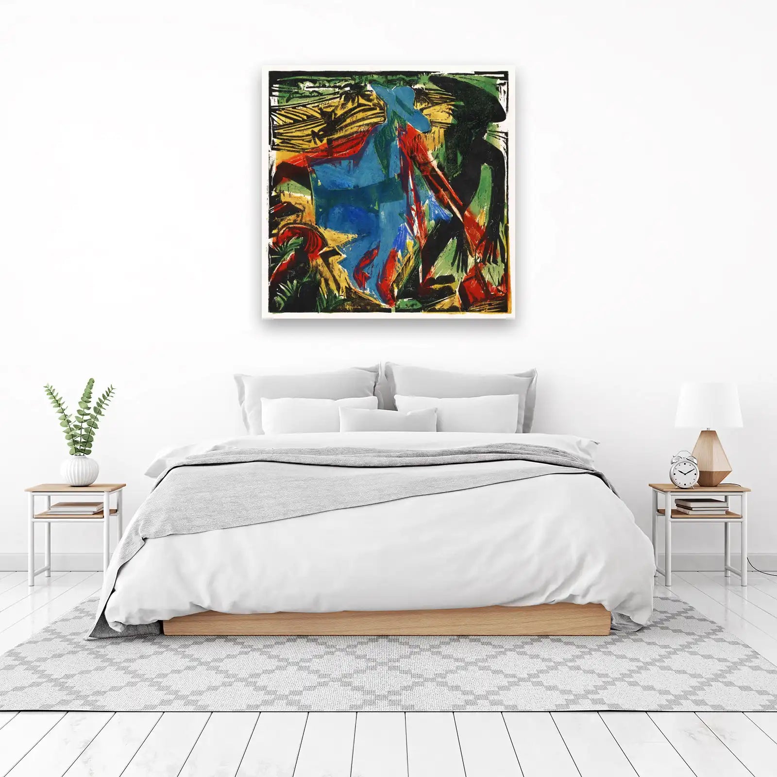 Vibrant Expressive Figures Wall Art