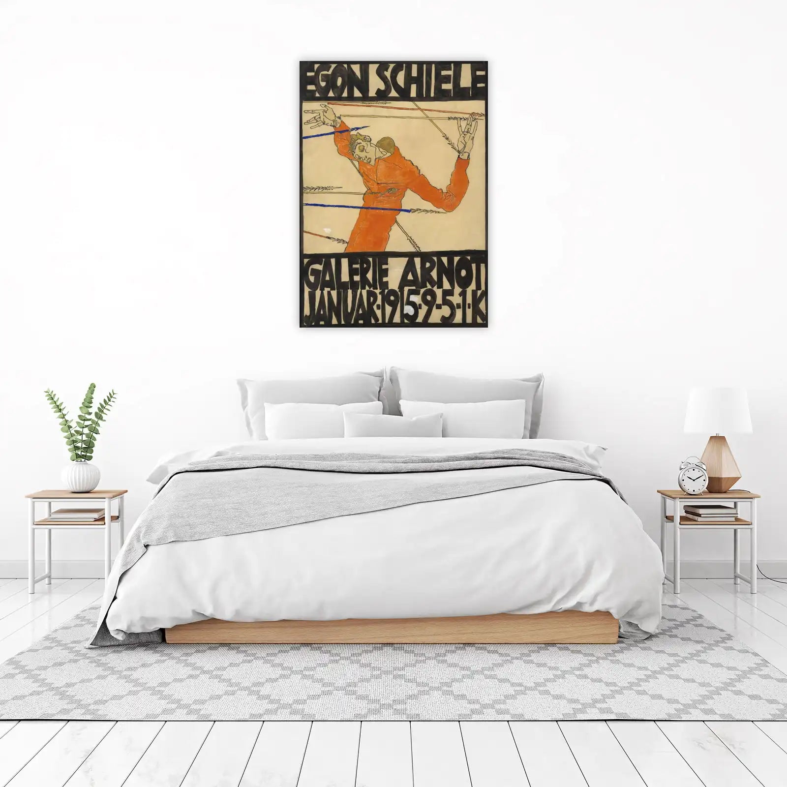 Egon Schiele Expressionist Art Wall Art