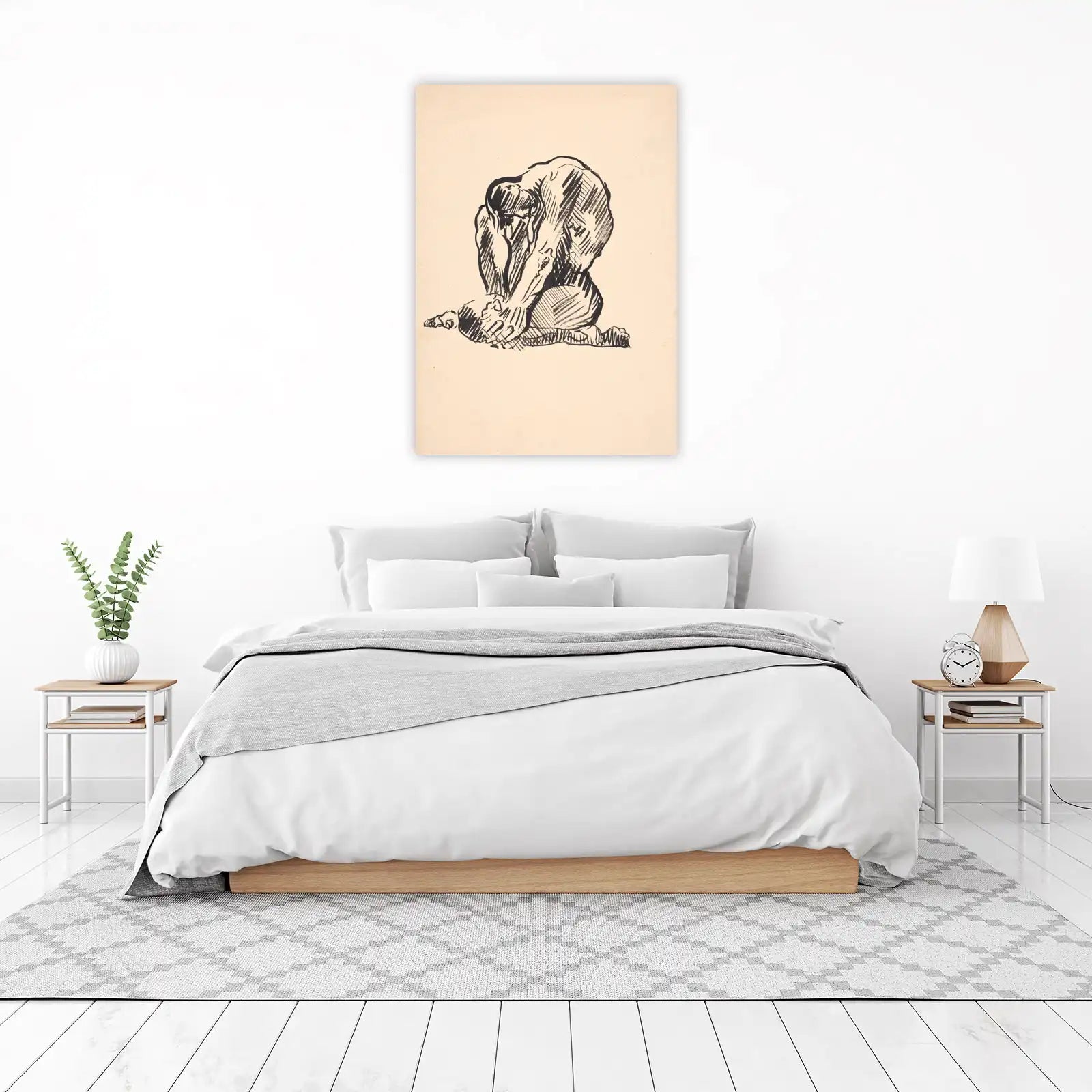 Abstract Human Form Wall Art