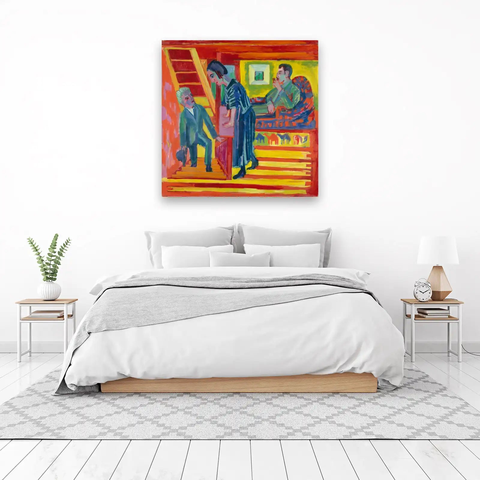 Vibrant Interior Scene Wall Art