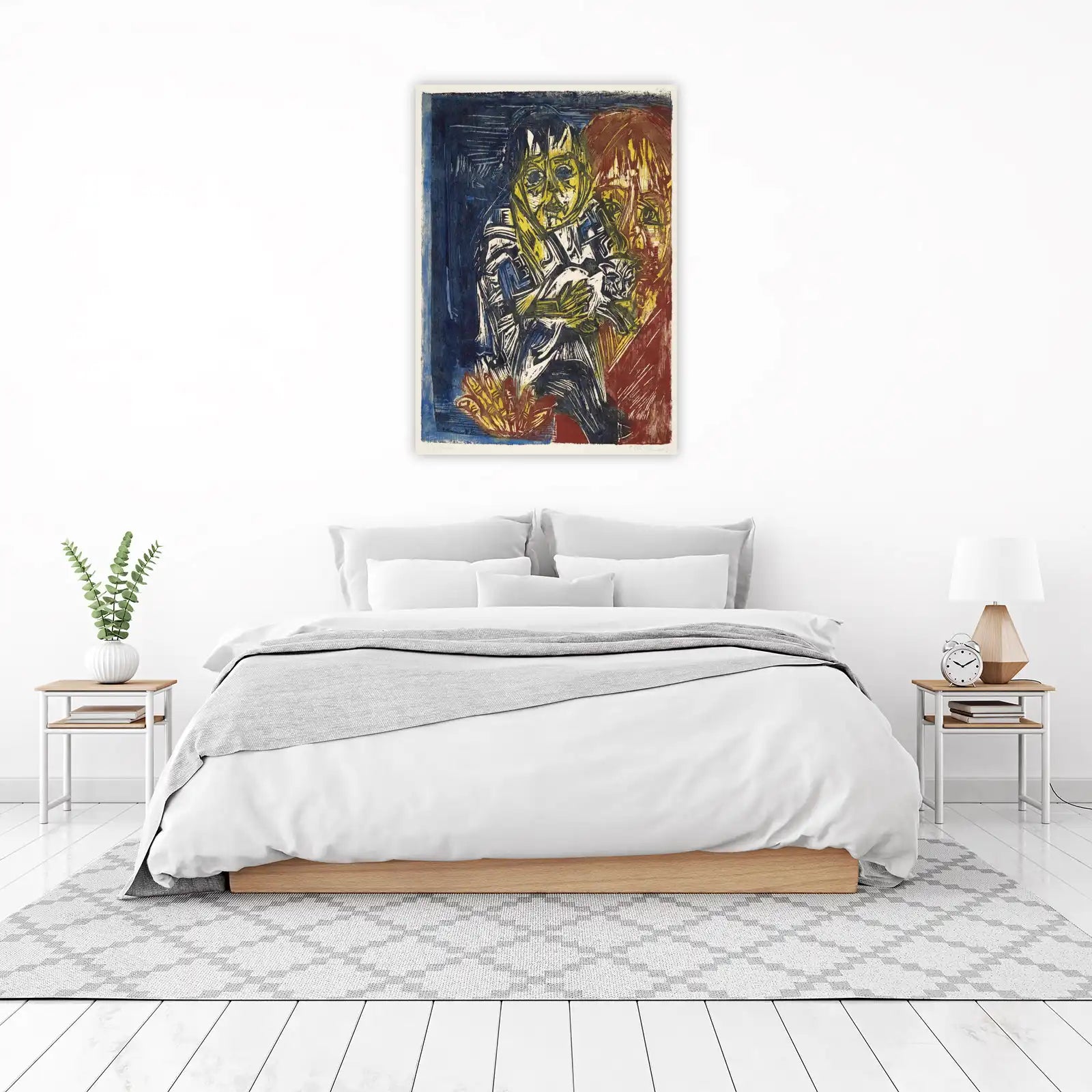 Expressive Portrait Duo Wall Art