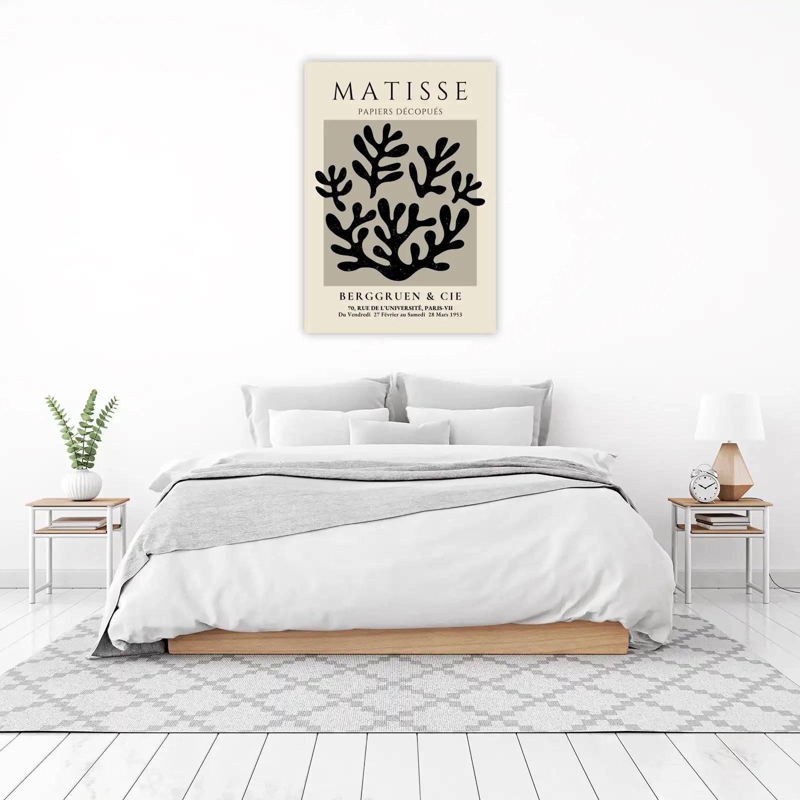 Matisse Cut-Out Coral Wall Art