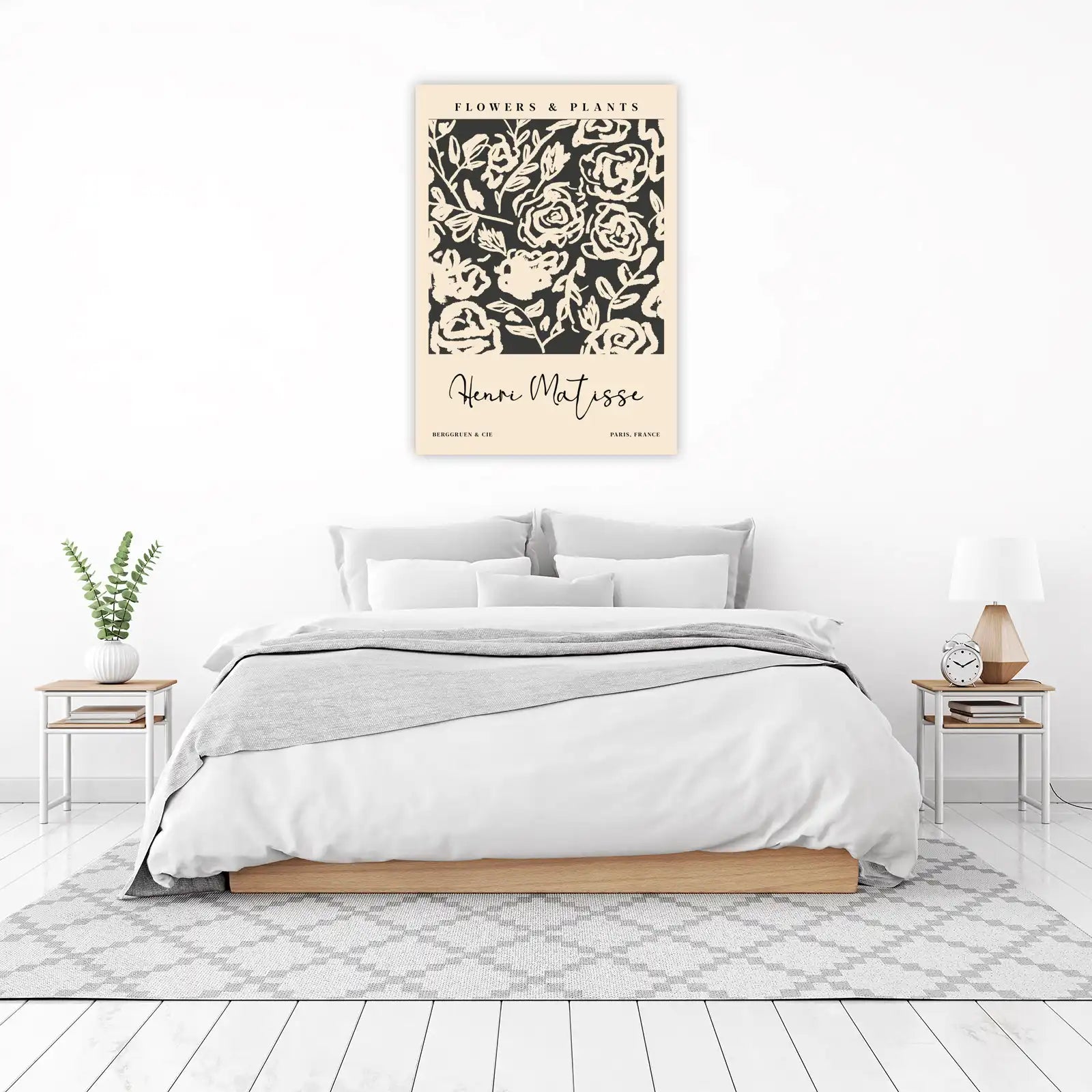 Matisse Floral Botanical Matisse Wall Art
