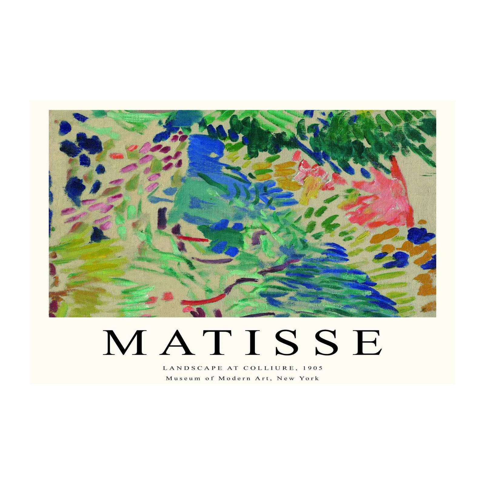Matisse Landscape at Collioure Wall Art