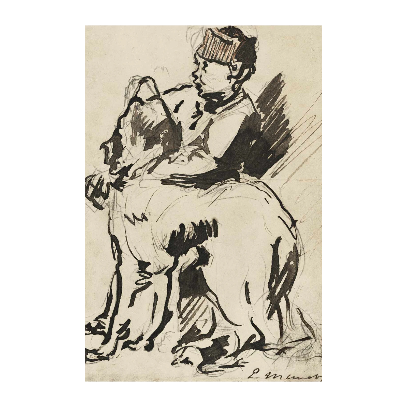Figurative Sketch Study Wall Art