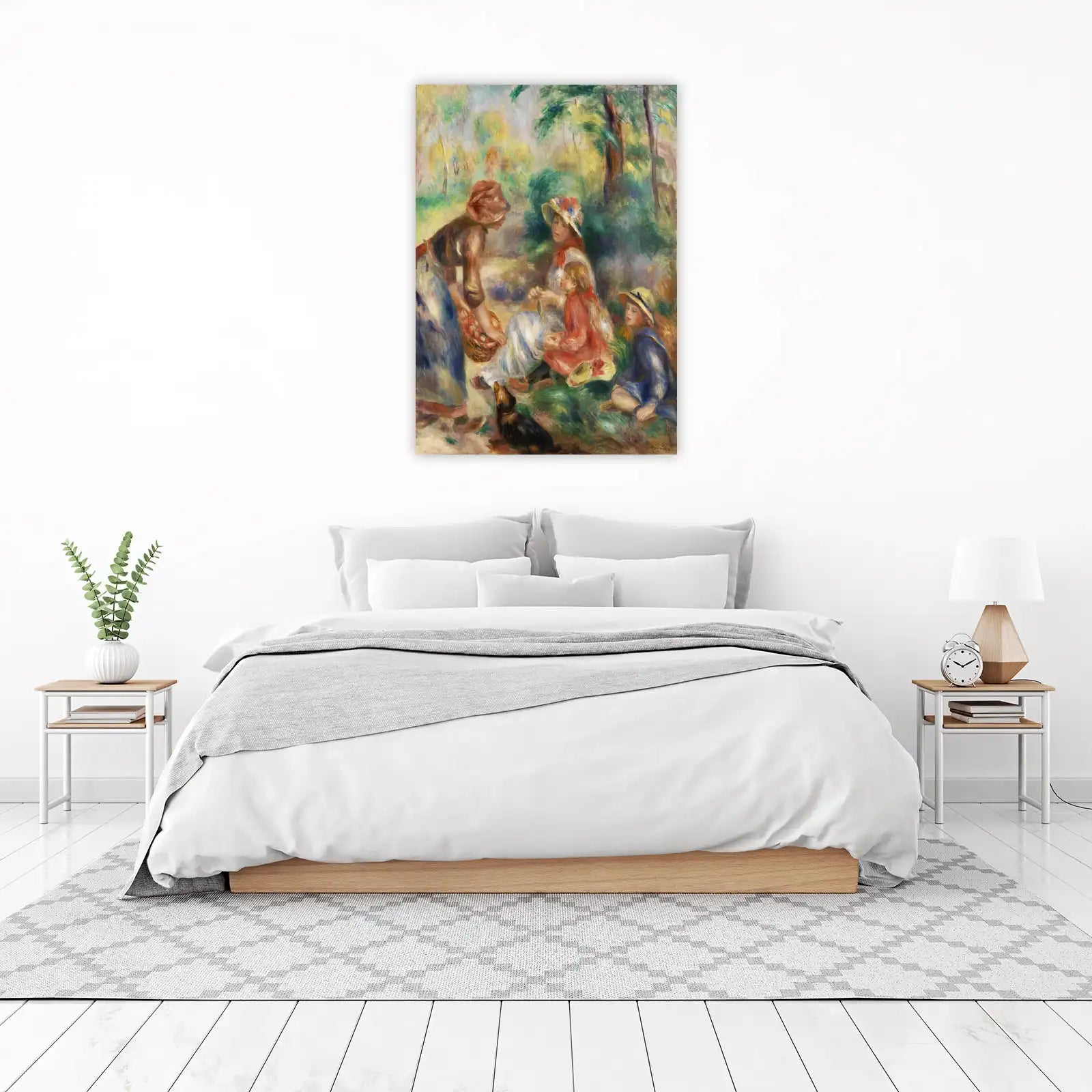 Renoir's Country Scene Wall Art