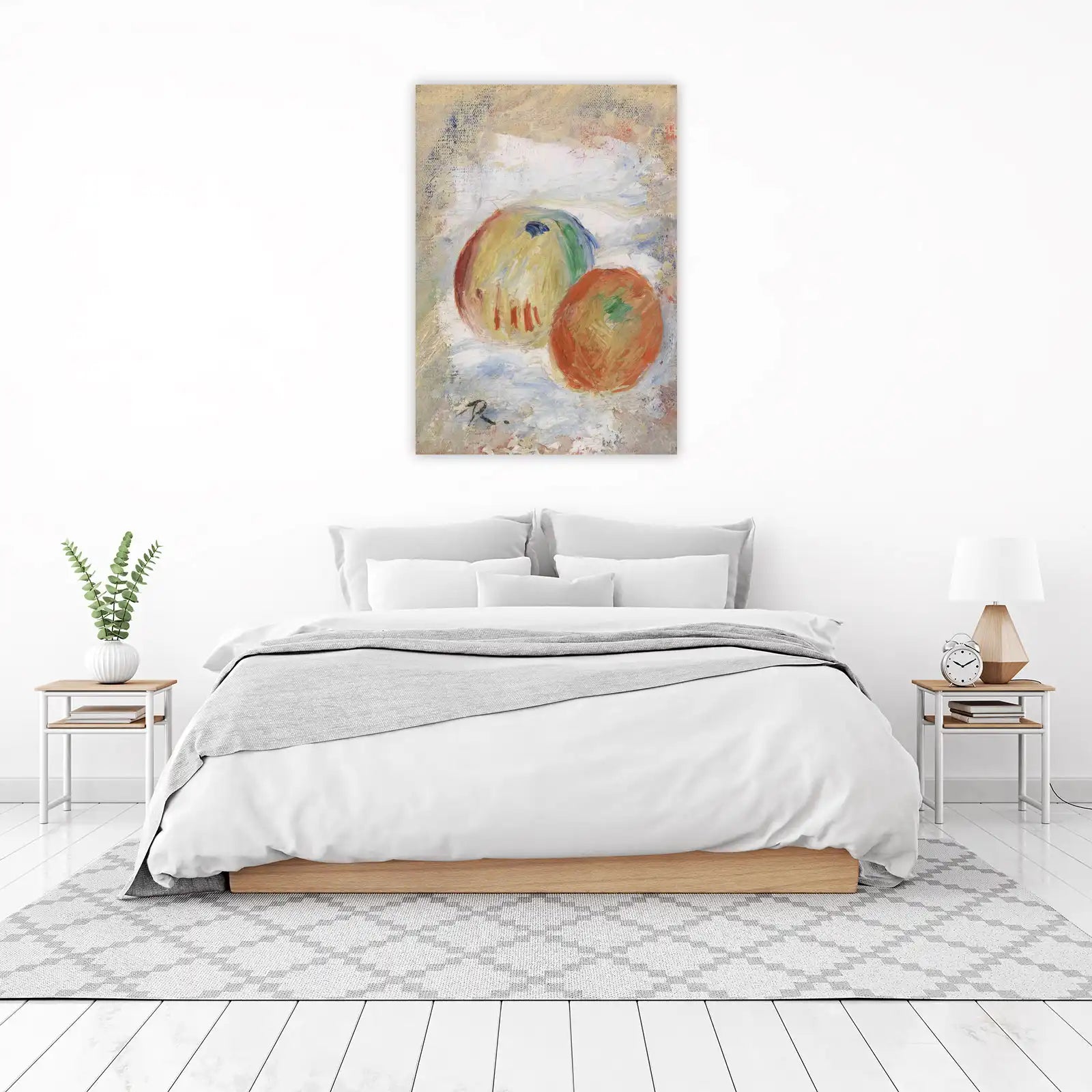 Impressionist Apples Still Life Wall Art