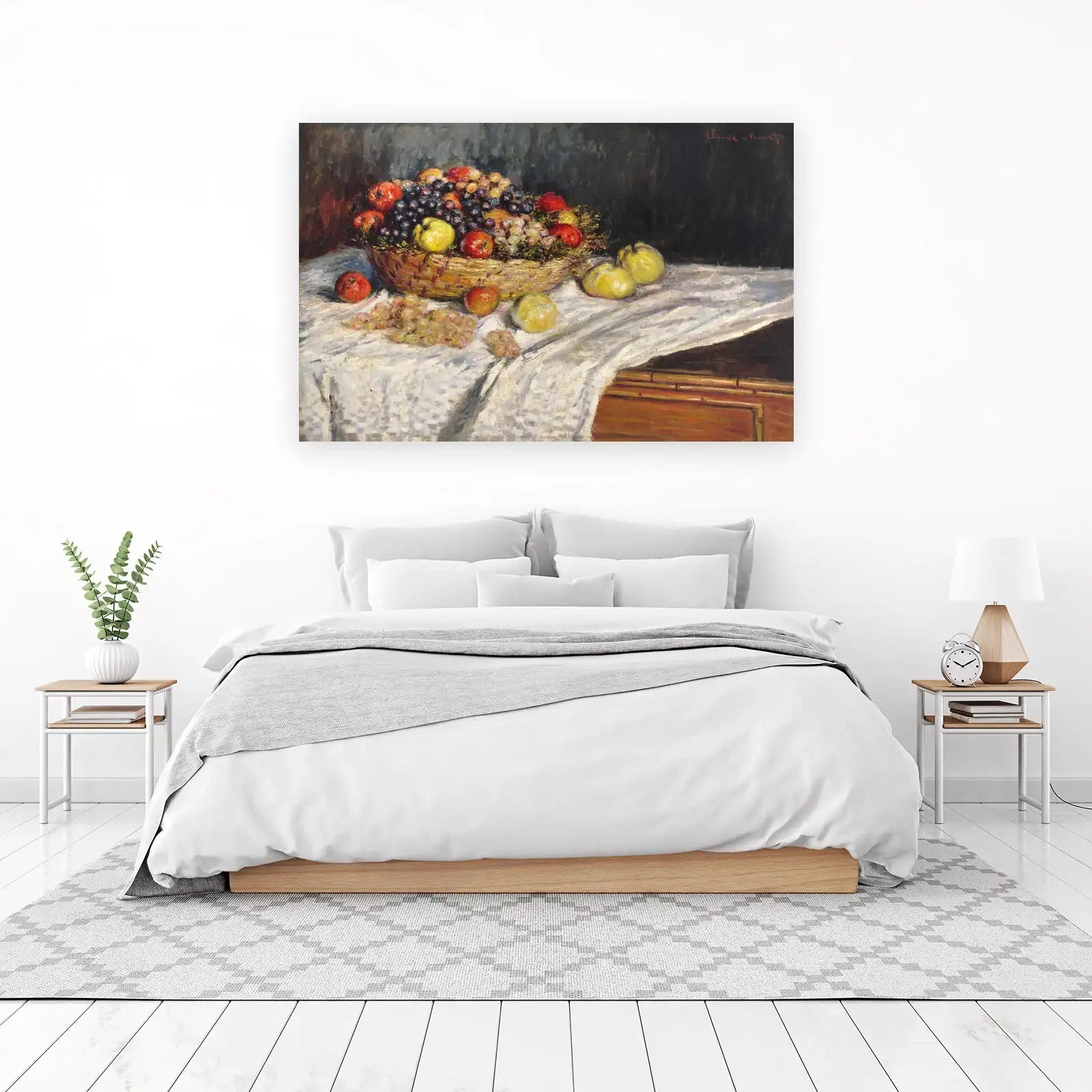 Impressionist Fruit Basket Wall Art Wall Art