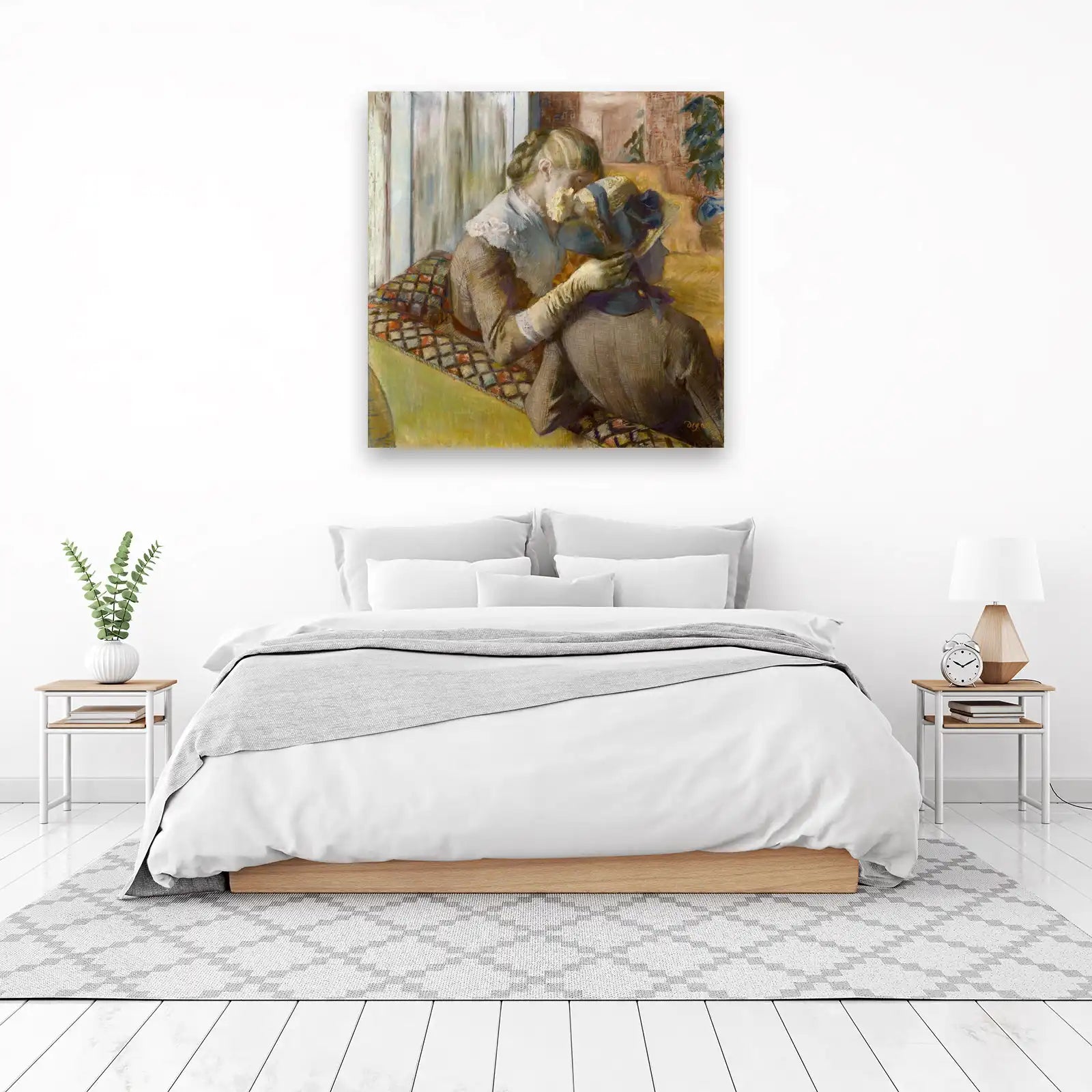 Impressionist Women Pastel Wall Art