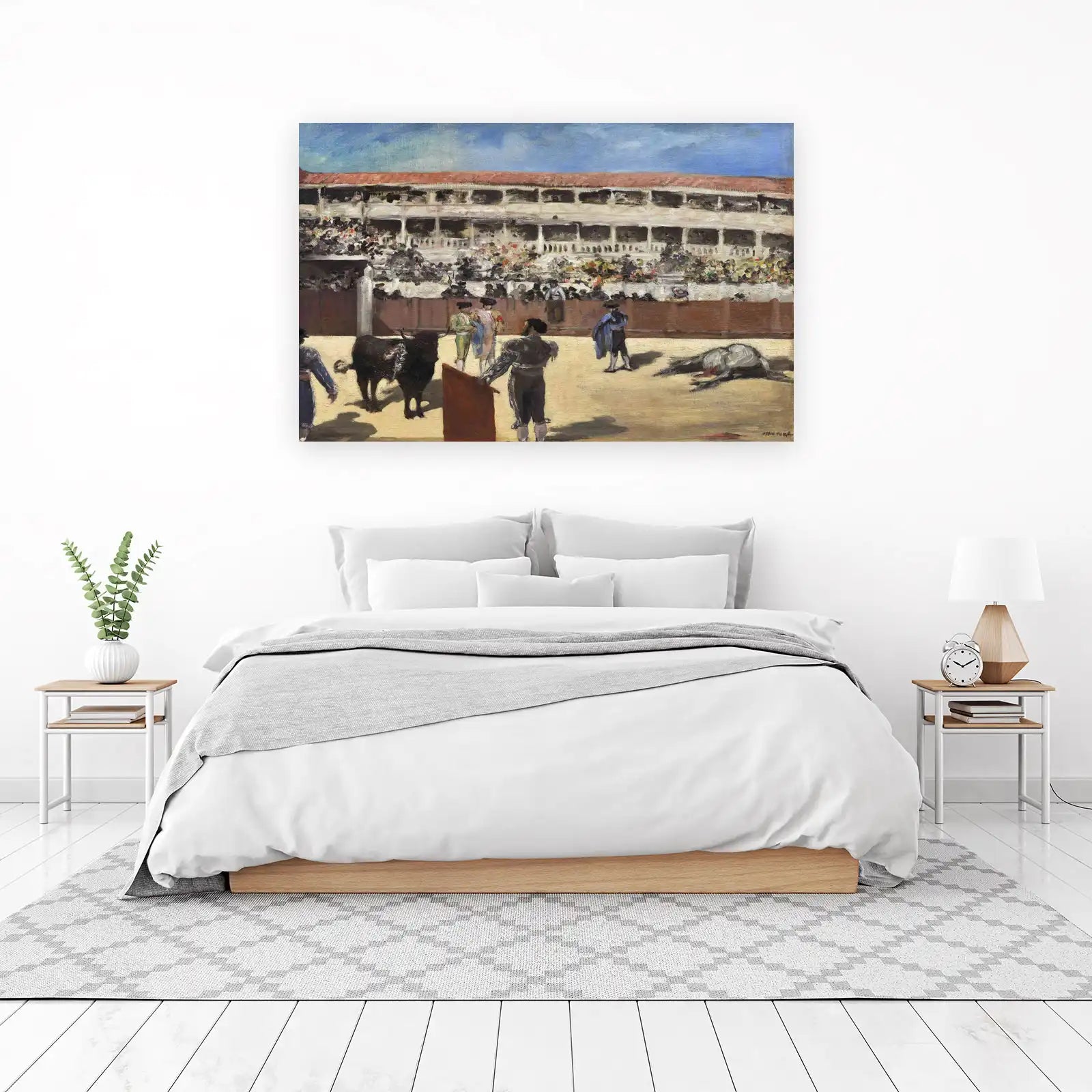 Spanish Bullfighting Scene Wall Art