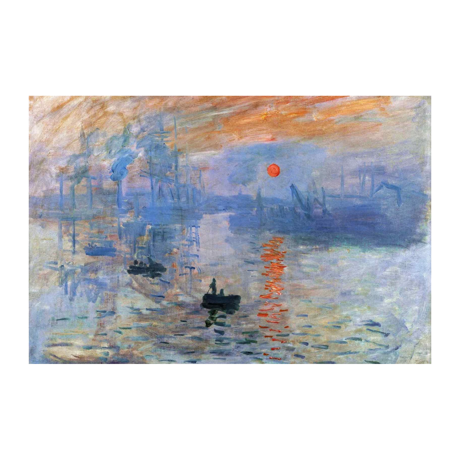 Impression Sunrise Claude Monet Wall Art
