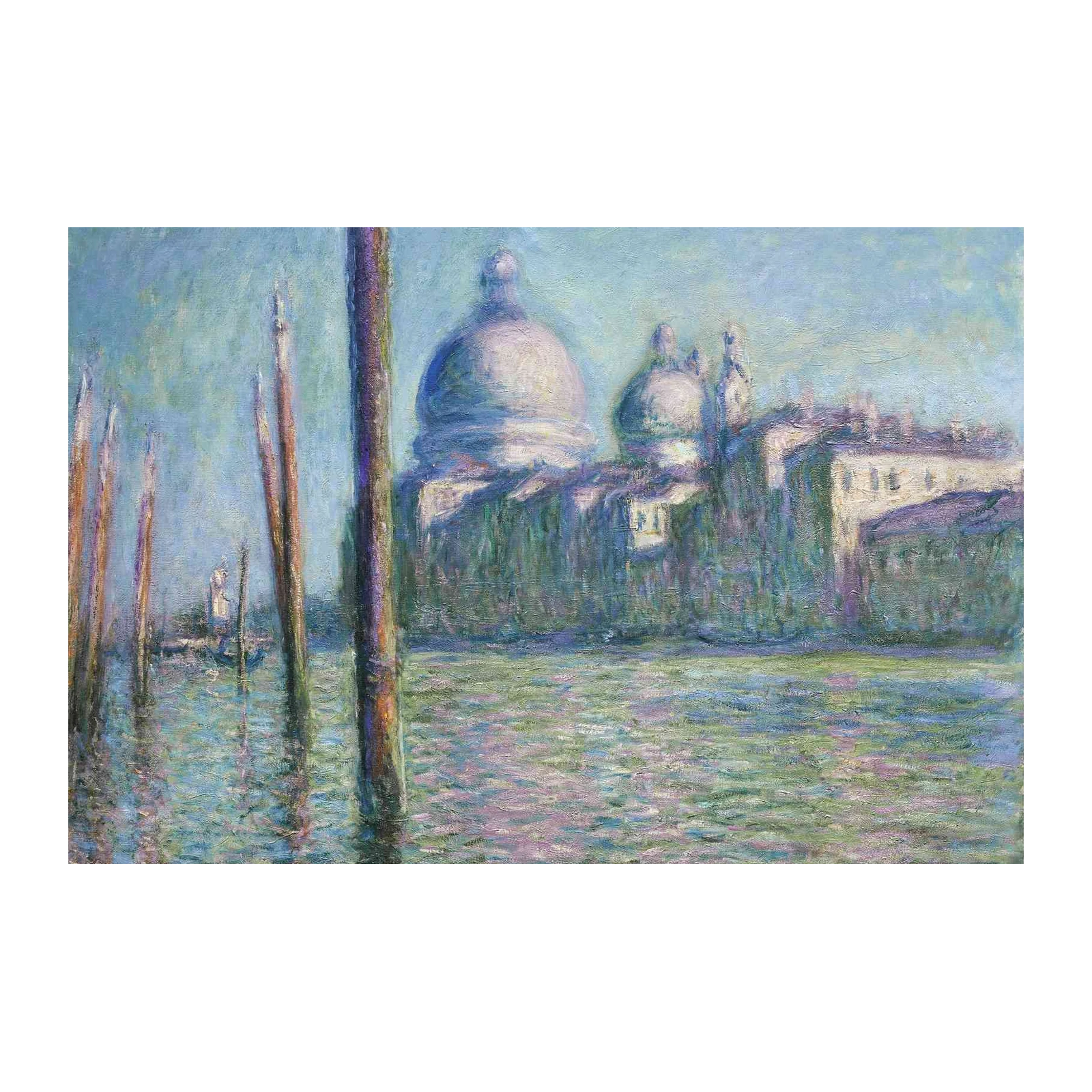 Venice Canal Impressionist Landscape Wall Art