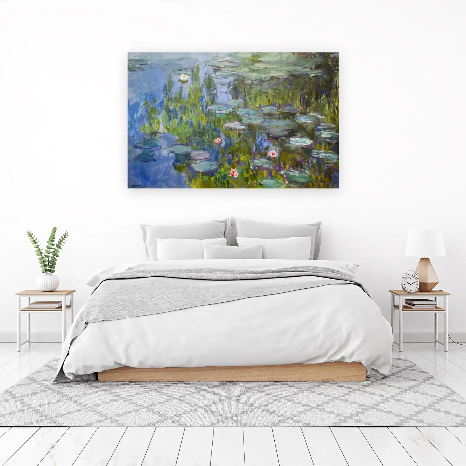 Monet Water Lilies Serenity Wall Art