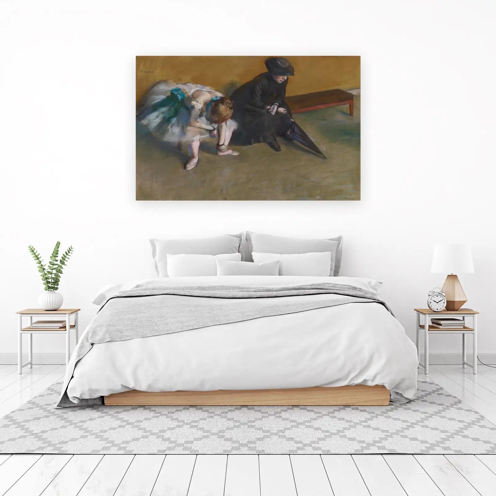 Degas Ballet Dancer Waiting Room Wall Art