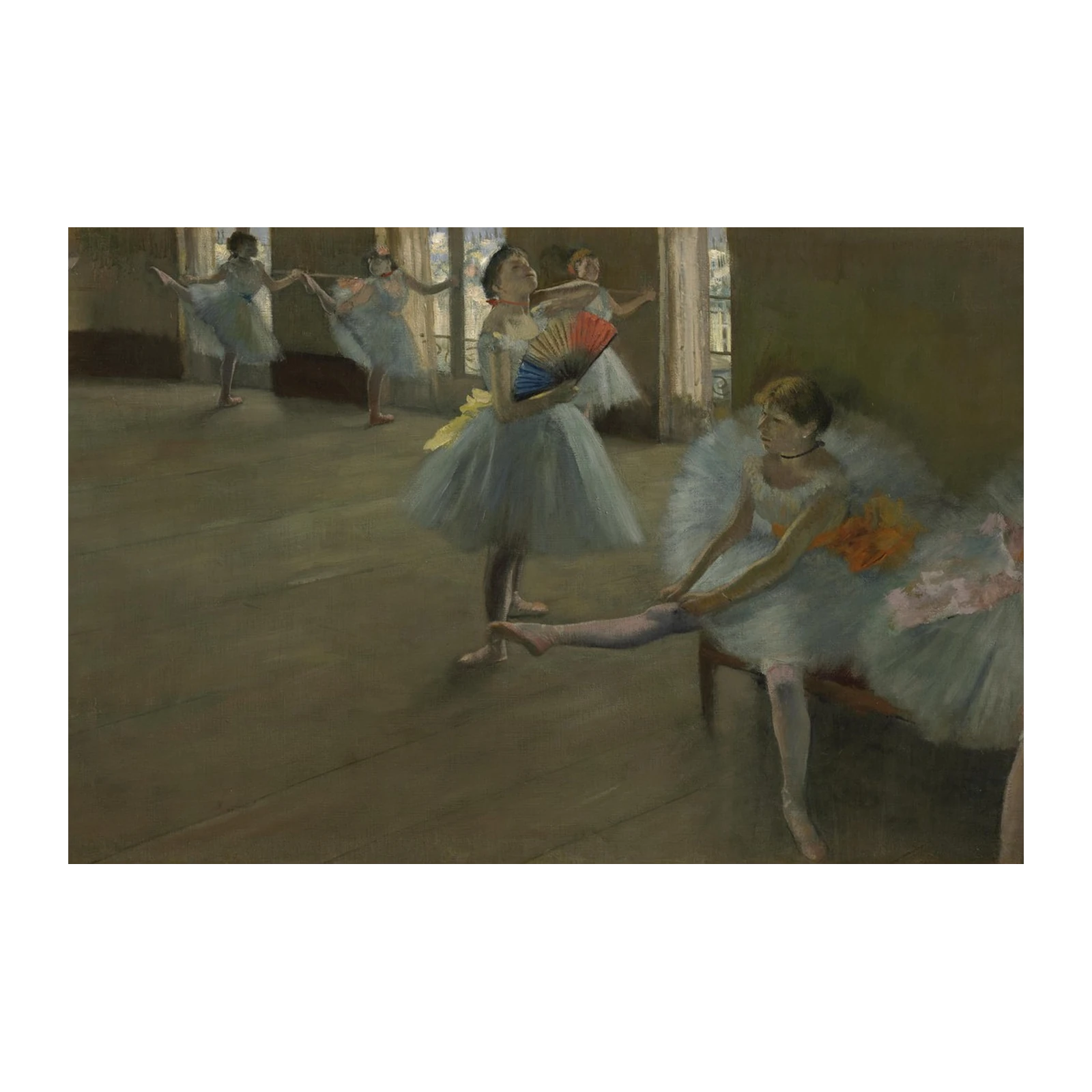 Degas Dancers Ballet Studio Wall Art