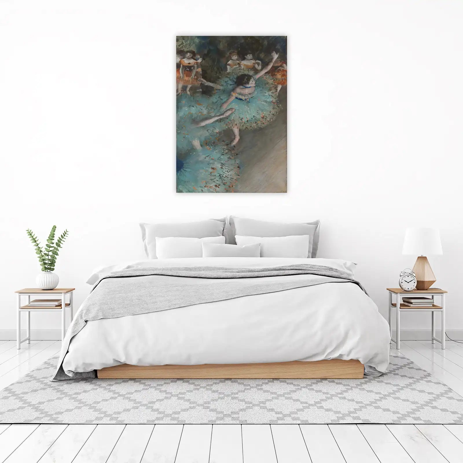 Ballet Dancer Pastel Wall Art