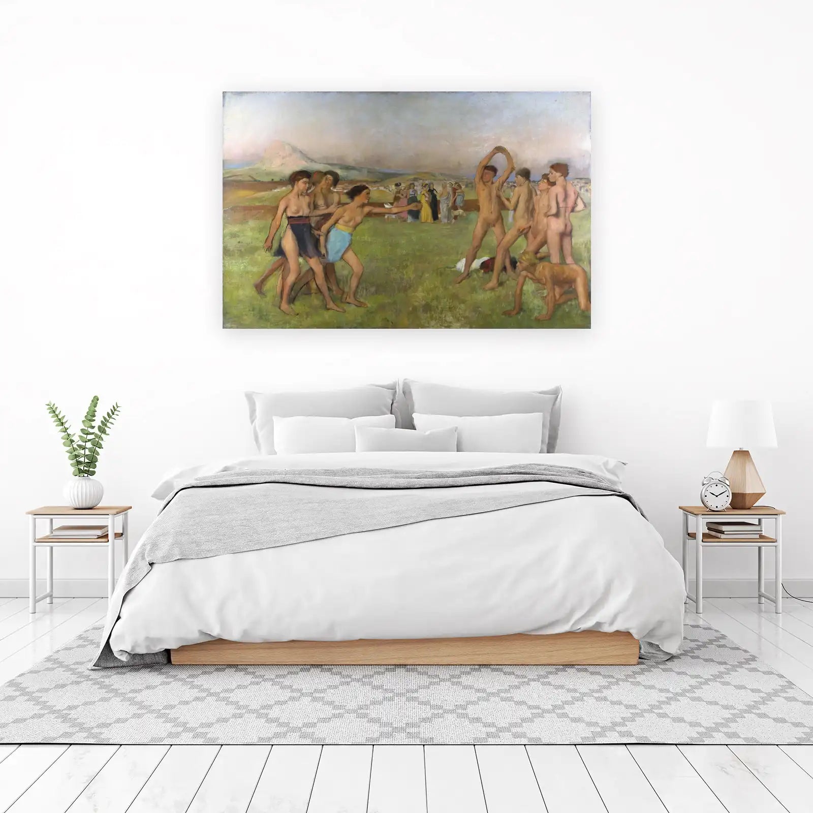 Ancient Athletes & Spectators Wall Art