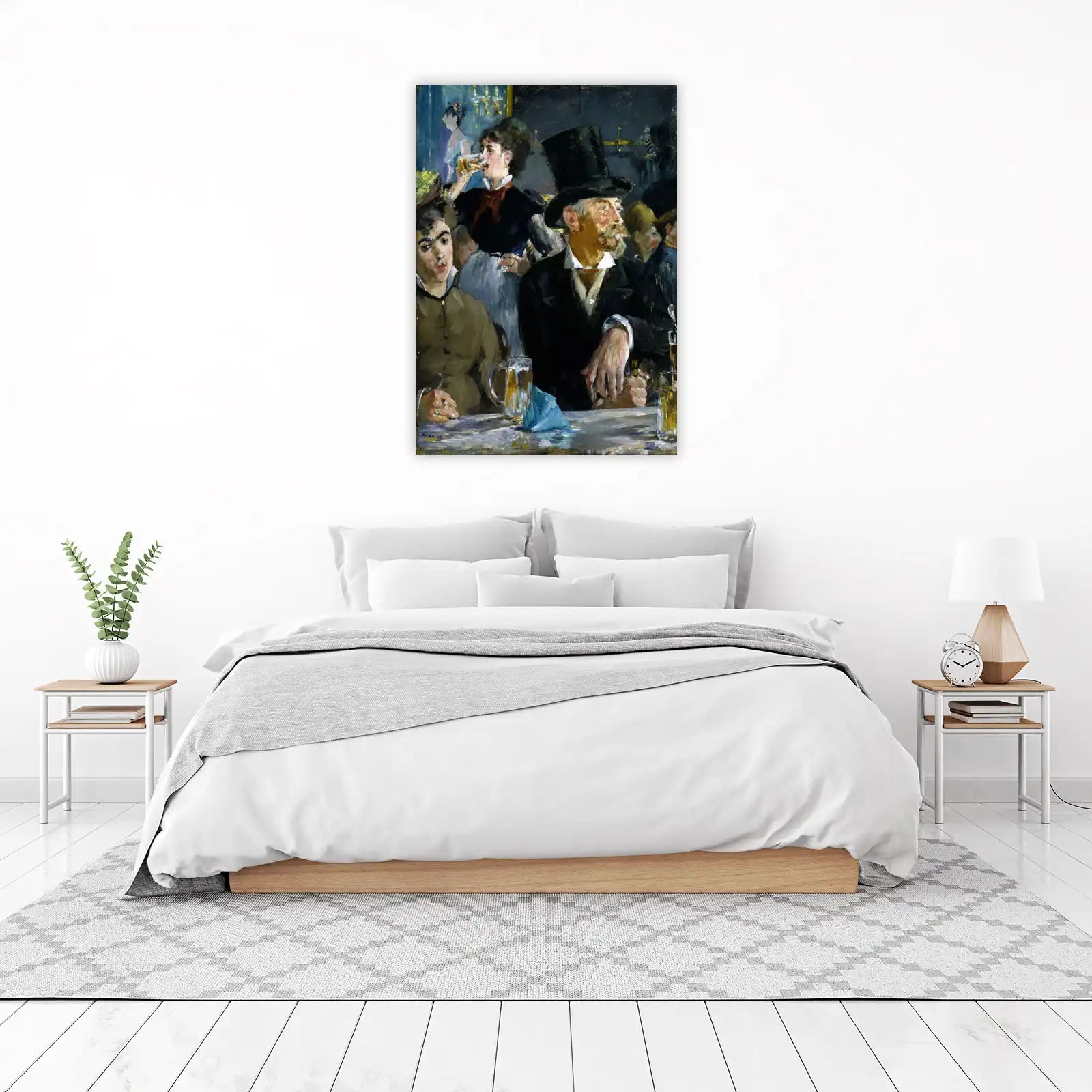 Bar Scene Impressionist Art Wall Art